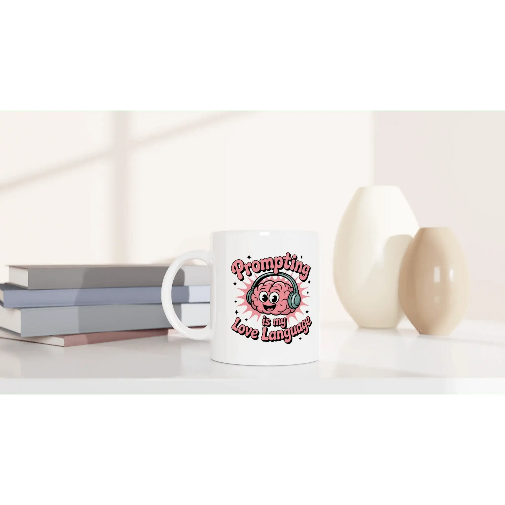 Prompting is my love language mug - Mood In A Mug