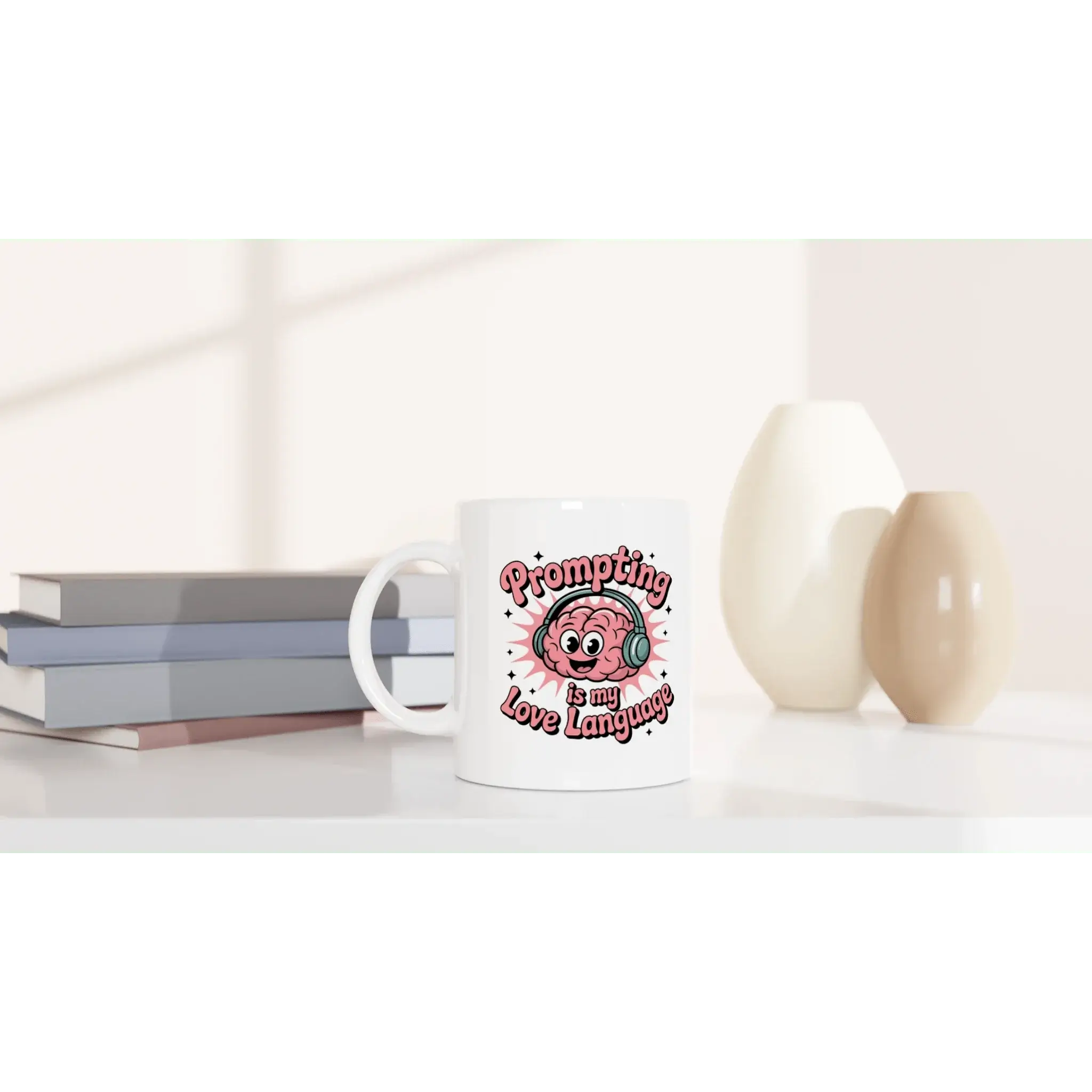 Prompting is my love language mug - Mood In A Mug