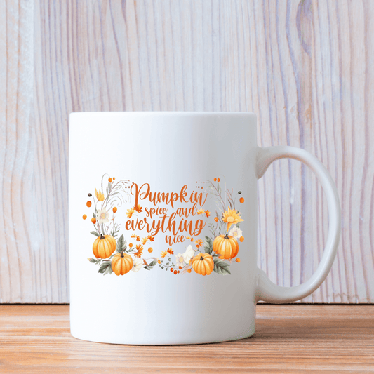 Pumpkin spice & everything nice Mug - Mood In A Mug