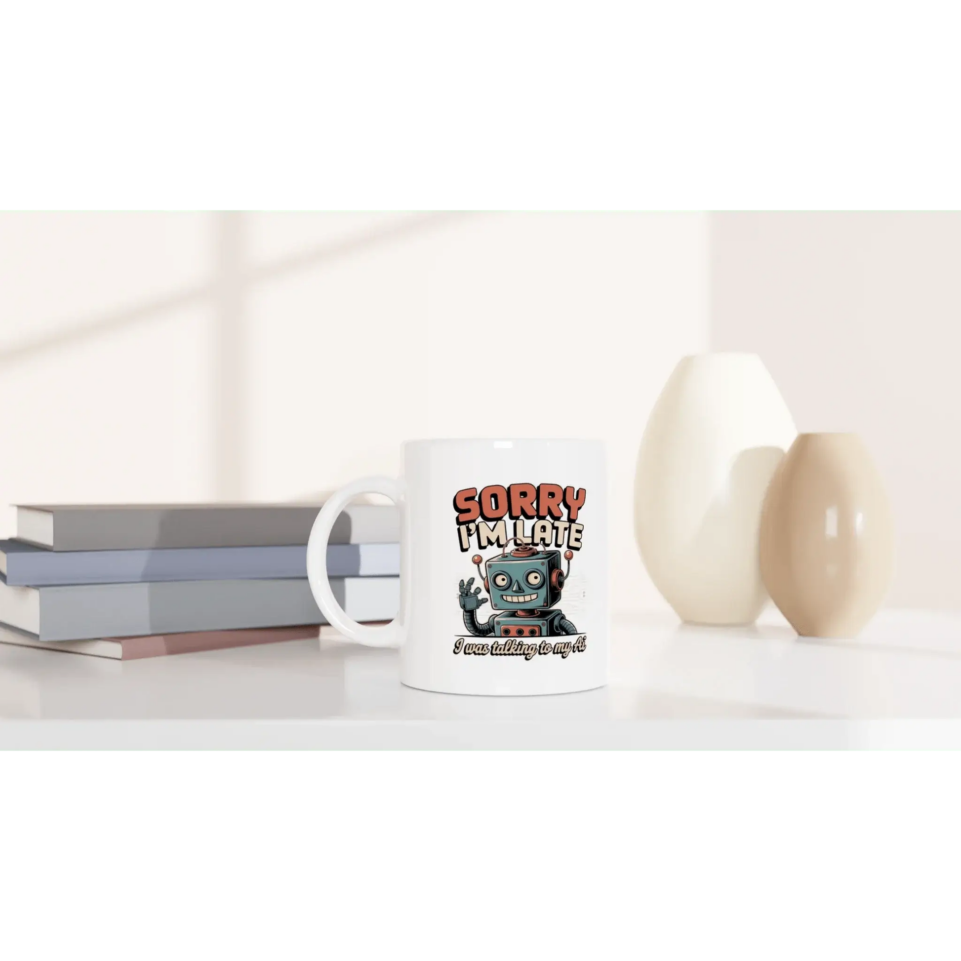 Sorry I’m late i was talking to my Ai mug - Mood In A Mug
