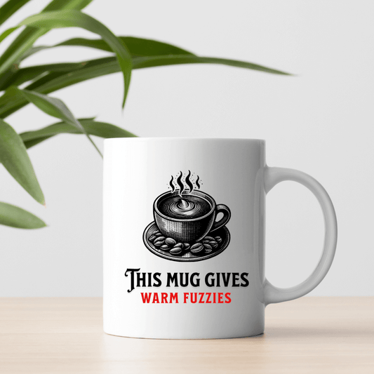 This mug gives warm fuzzies Mug - Mood In A Mug