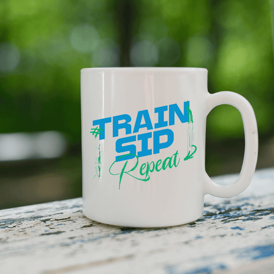 Train. Sip. Repeat Mug - Mood In A Mug