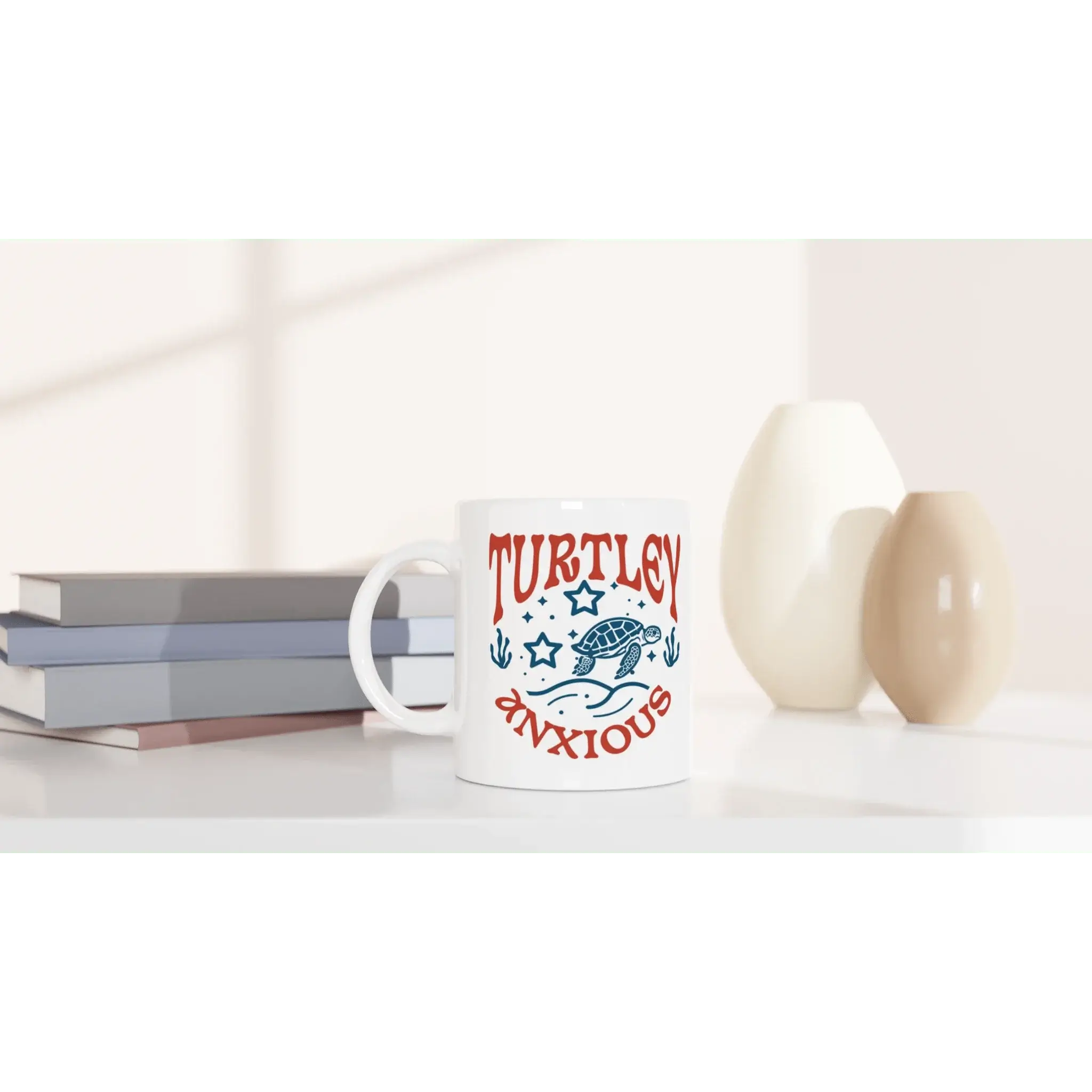 Turtley Anxious Mug - Mood In A Mug