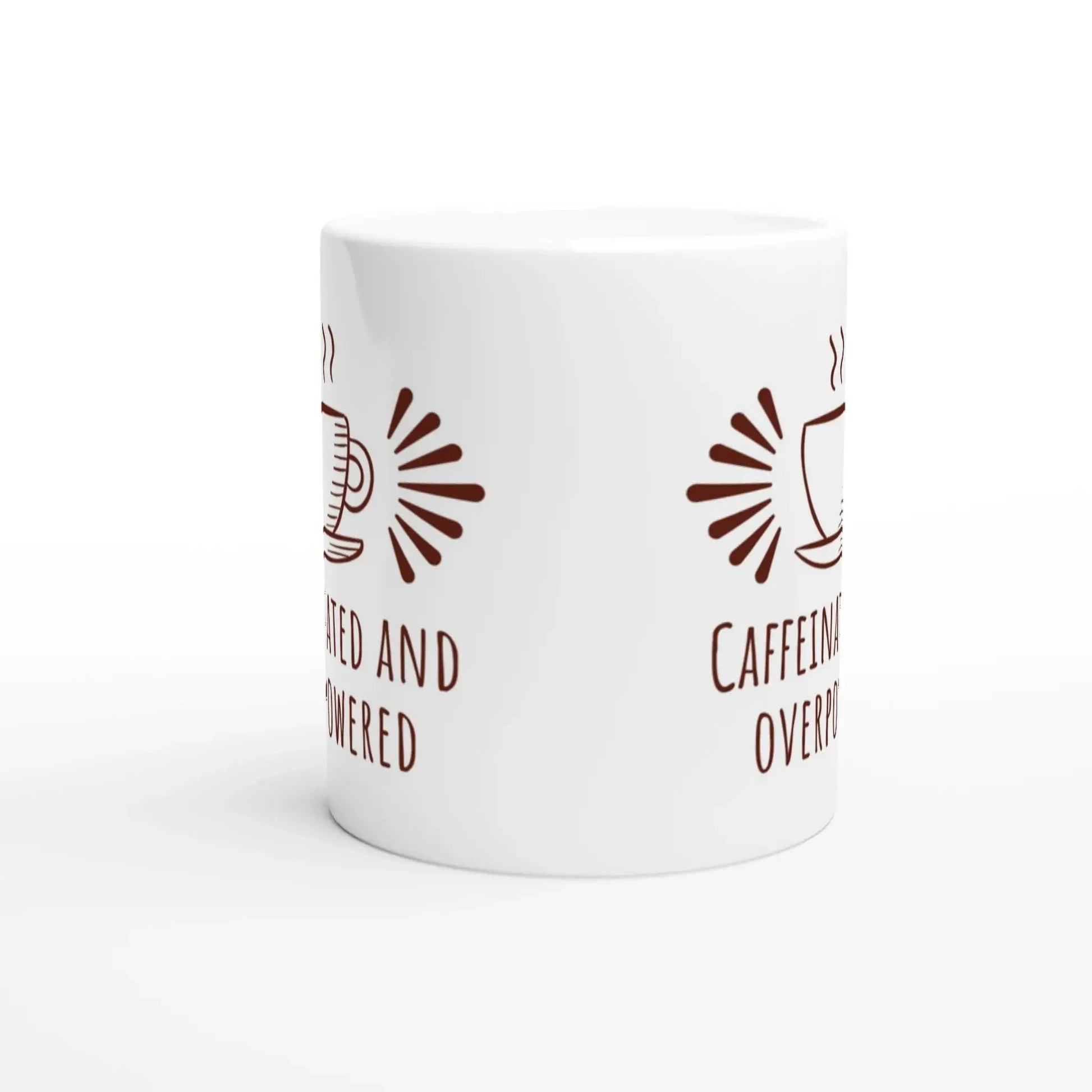 White 11oz Ceramic Mug - Mood In A Mug
