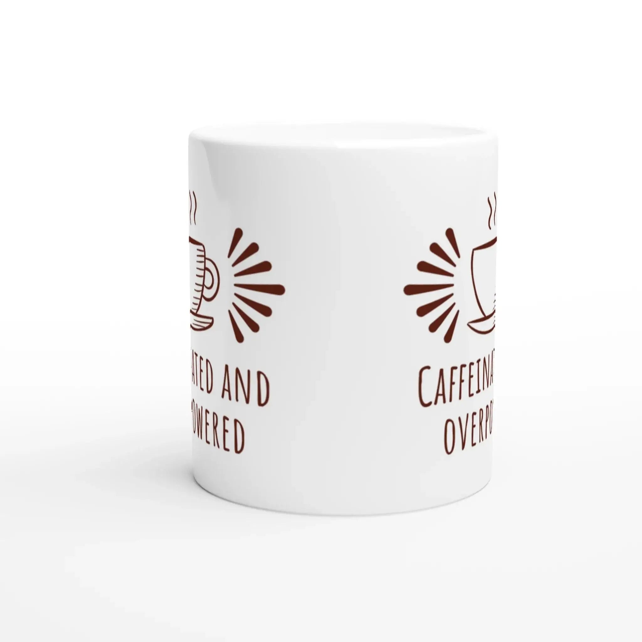 White 11oz Ceramic Mug - Mood In A Mug