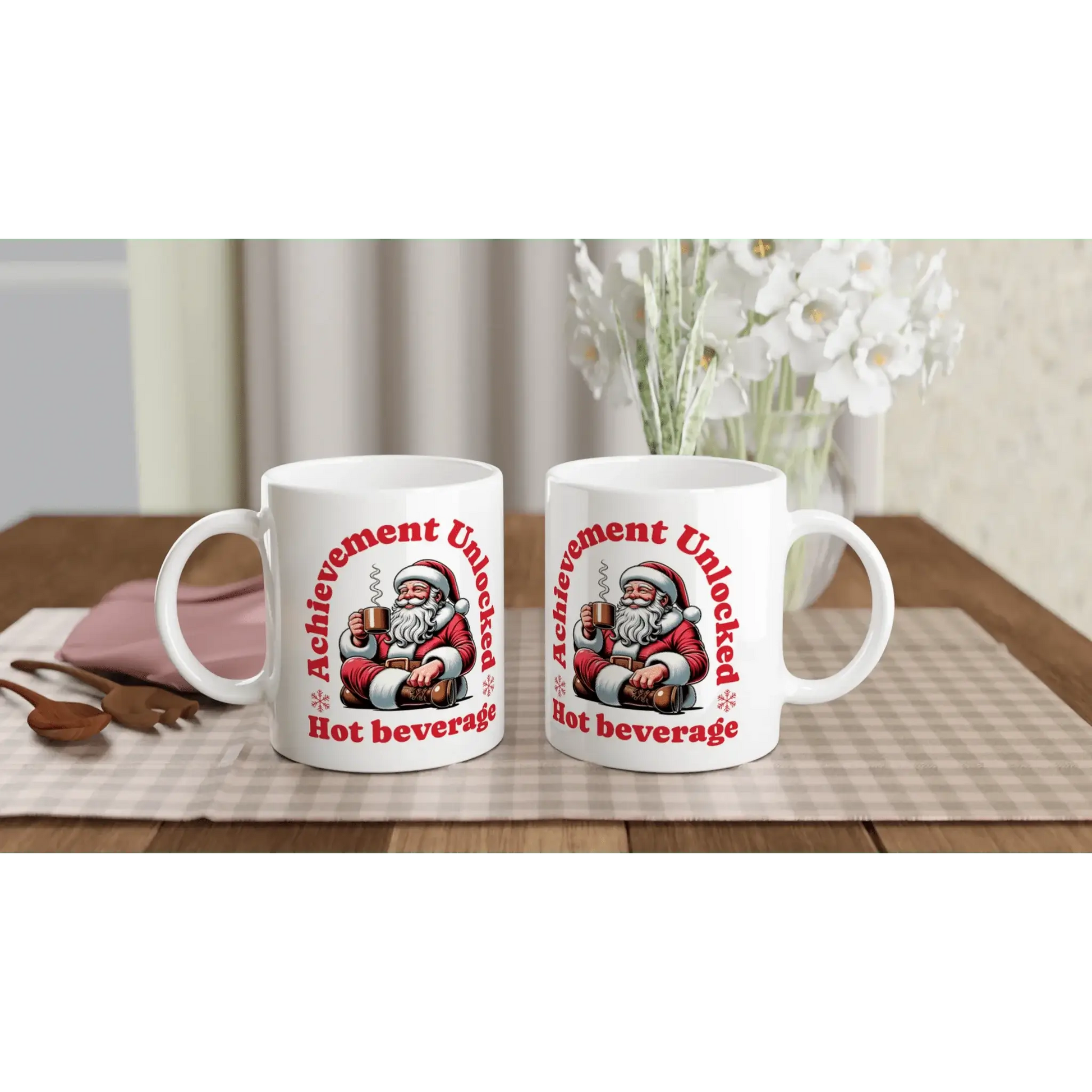 White 11oz Ceramic Mug - Mood In A Mug