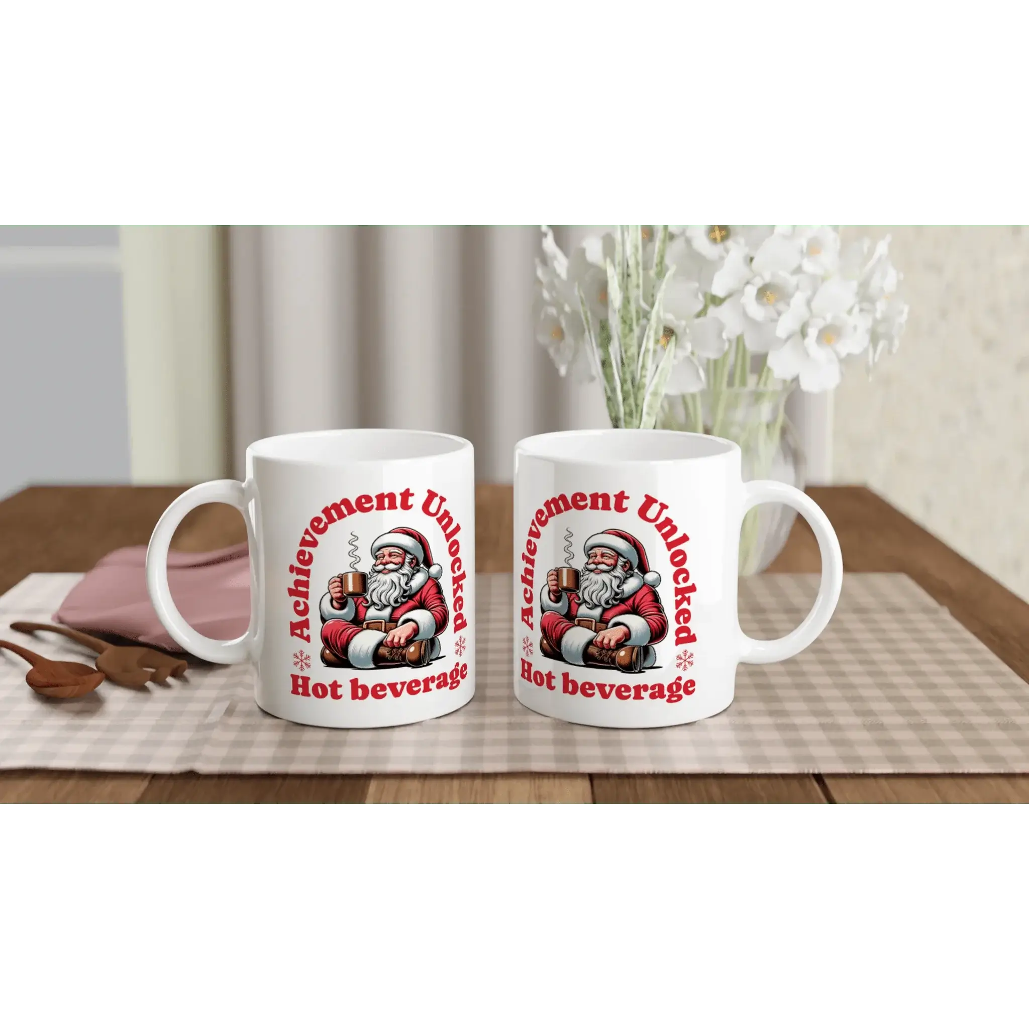 White 11oz Ceramic Mug - Mood In A Mug