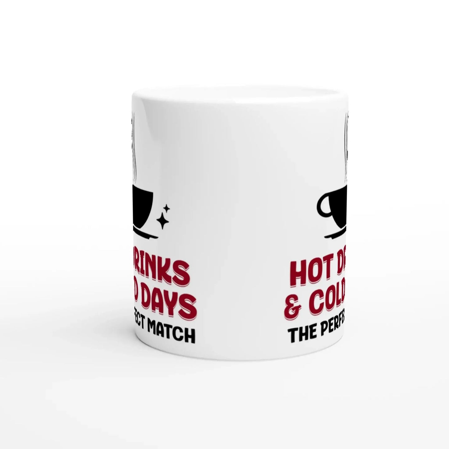 White 11oz Ceramic Mug - Mood In A Mug