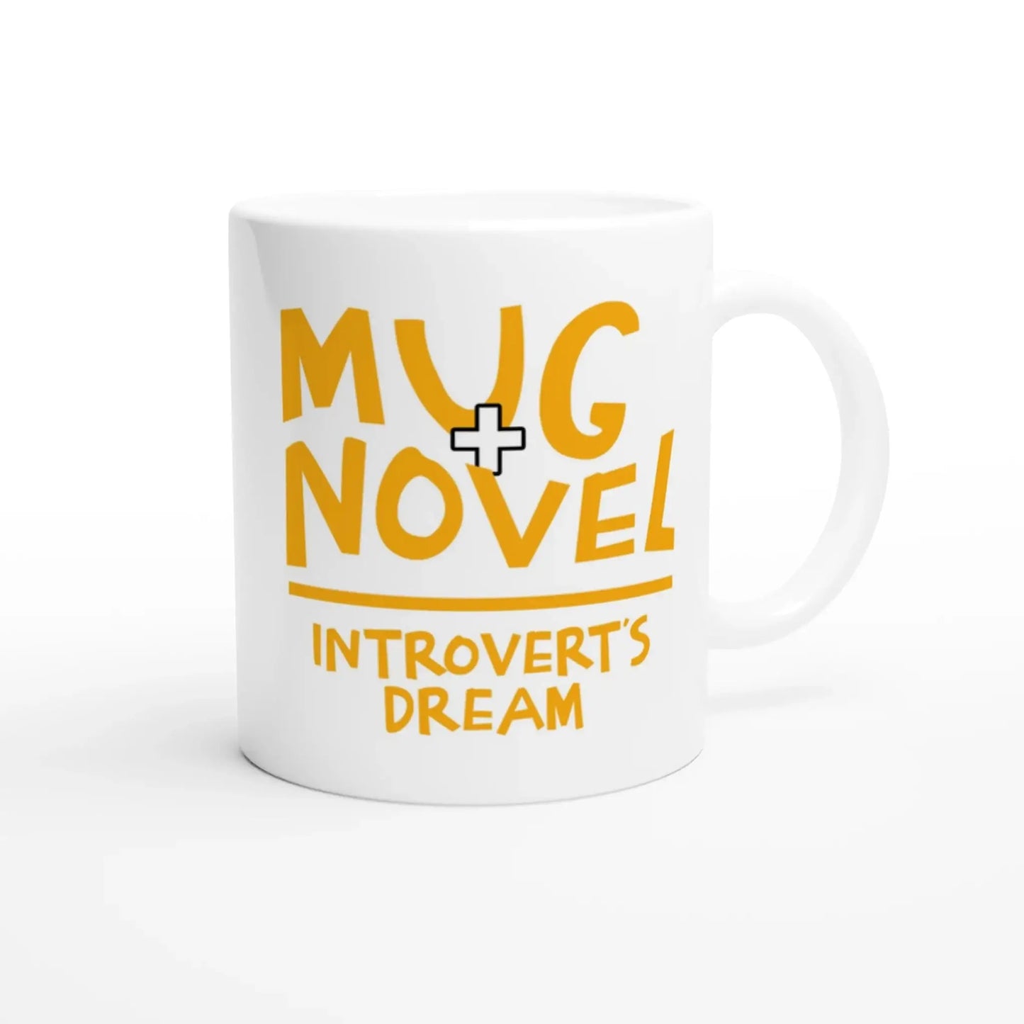 White 11oz Ceramic Mug - Mood In A Mug