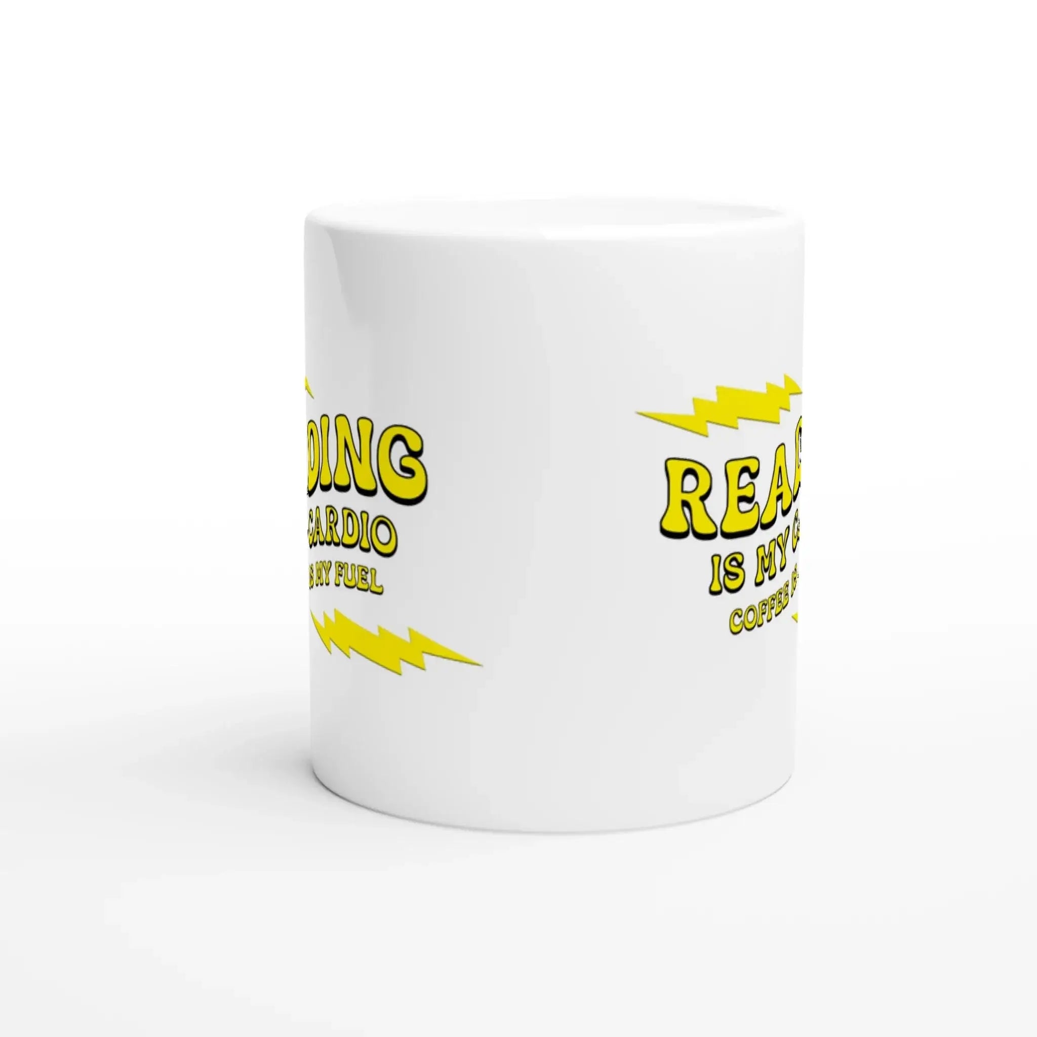 White 11oz Ceramic Mug - Mood In A Mug
