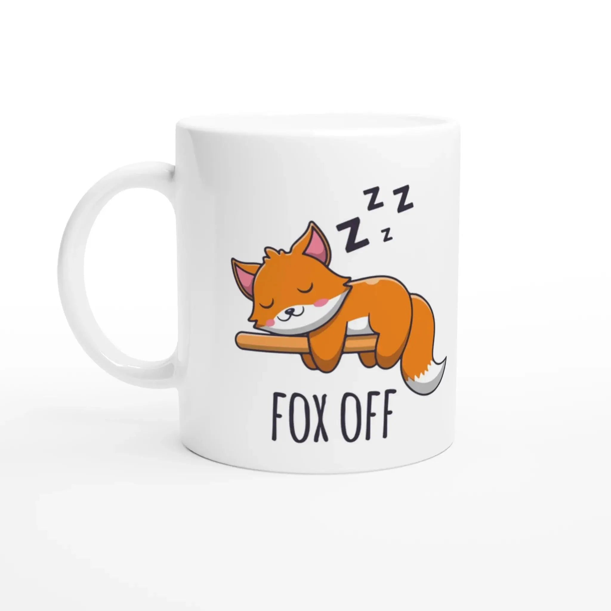 White 11oz Ceramic Mug - Mood In A Mug