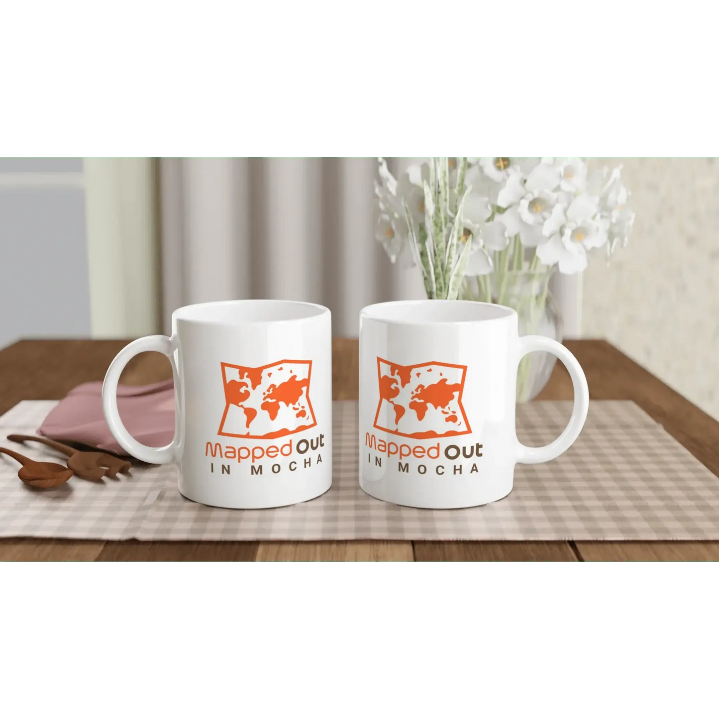 White 11oz Ceramic Mug - Mood In A Mug