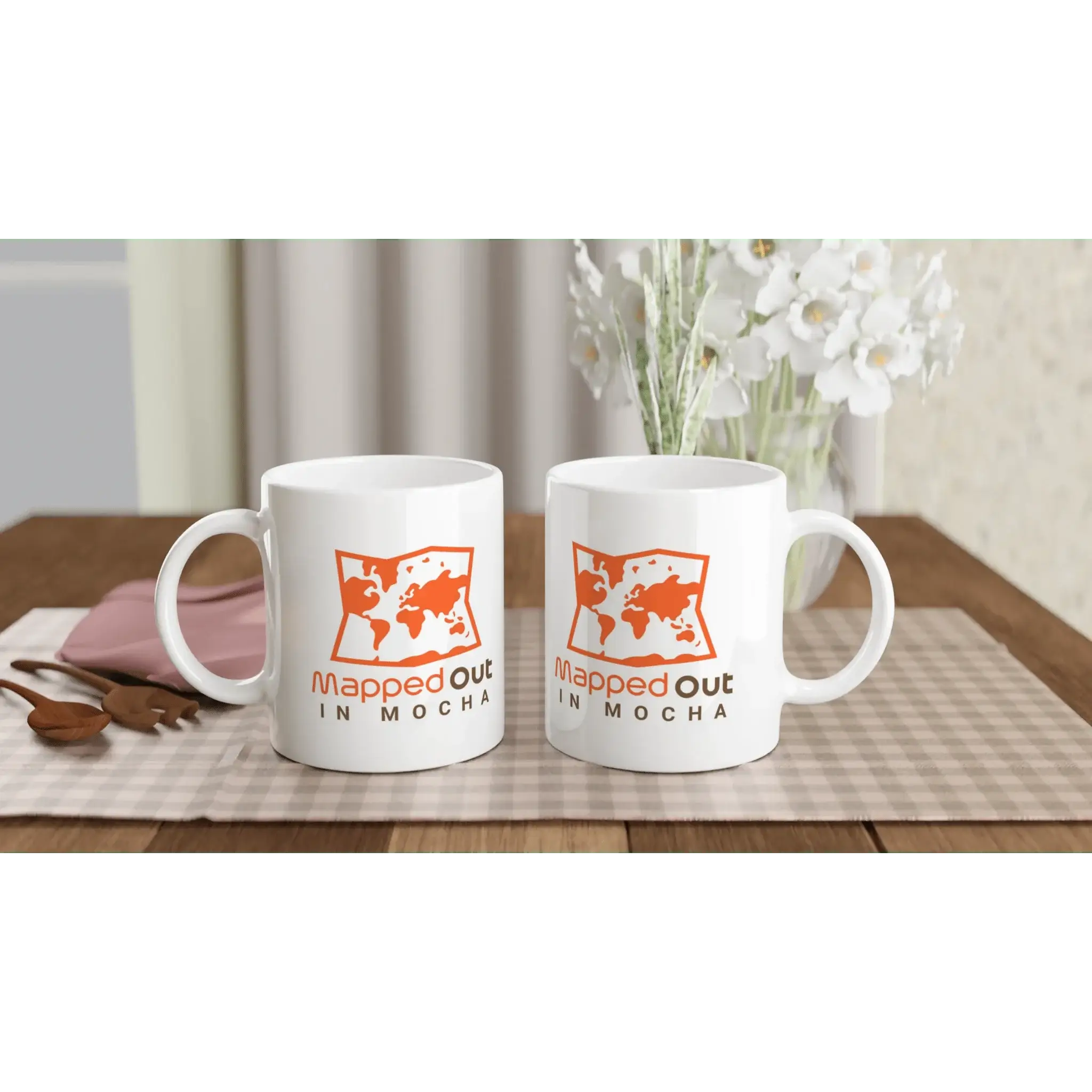 White 11oz Ceramic Mug - Mood In A Mug
