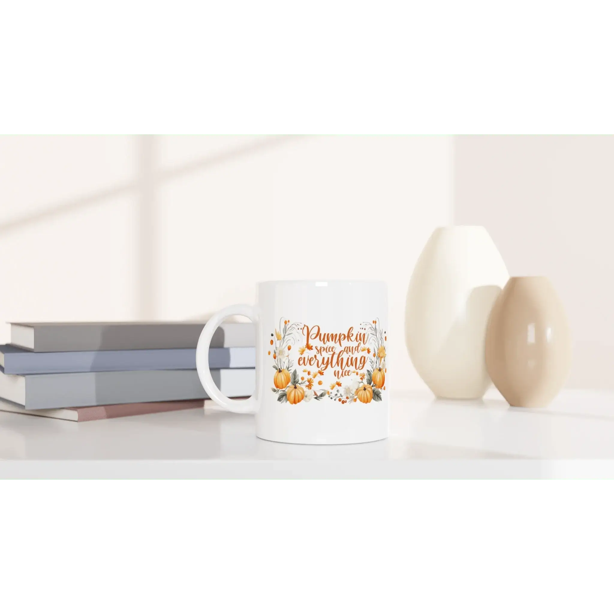 White 11oz Ceramic Mug - Mood In A Mug