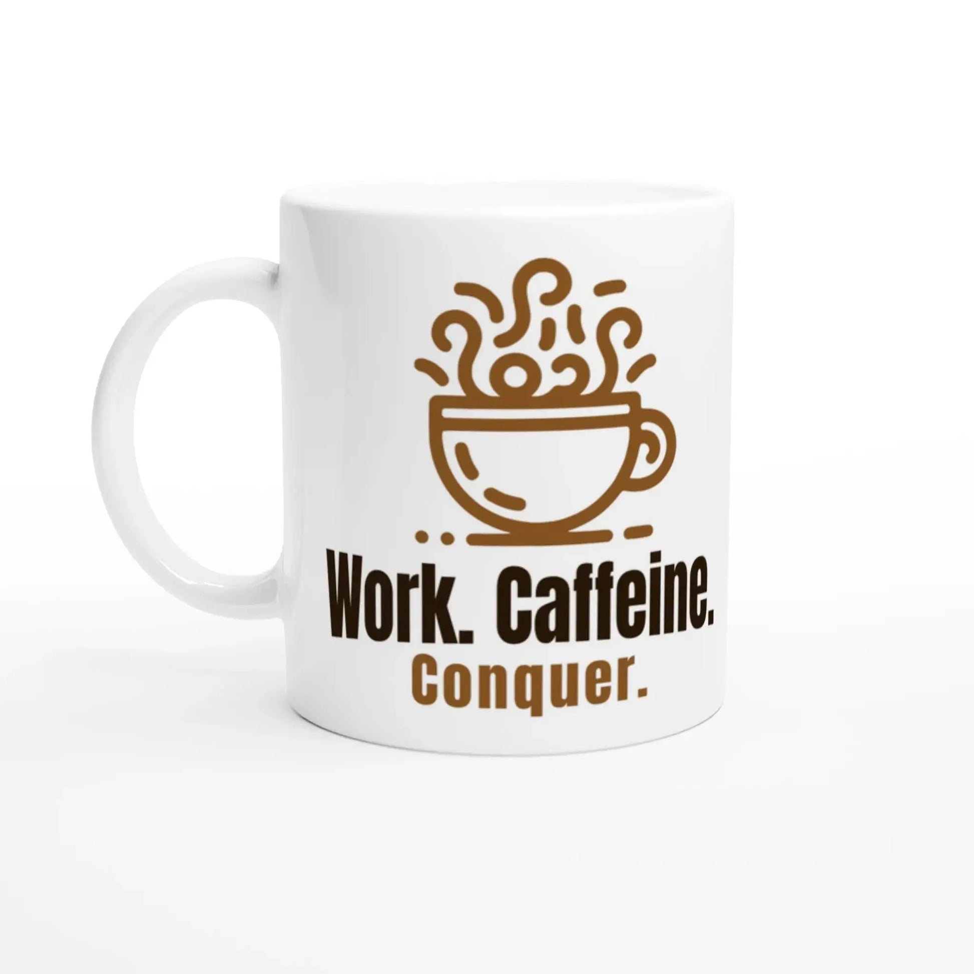 White 11oz Ceramic Mug - Mood In A Mug