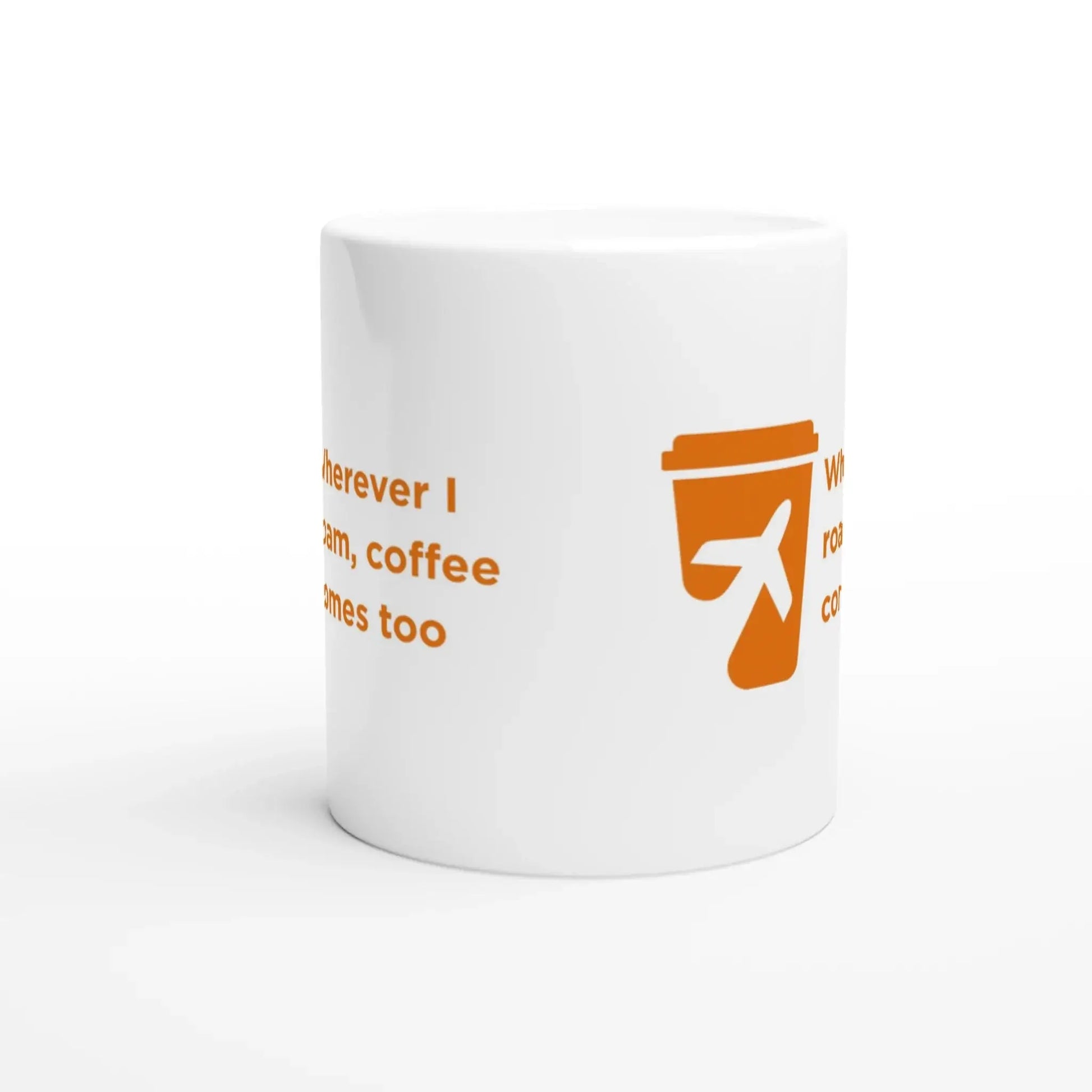 White 11oz Ceramic Mug - Mood In A Mug