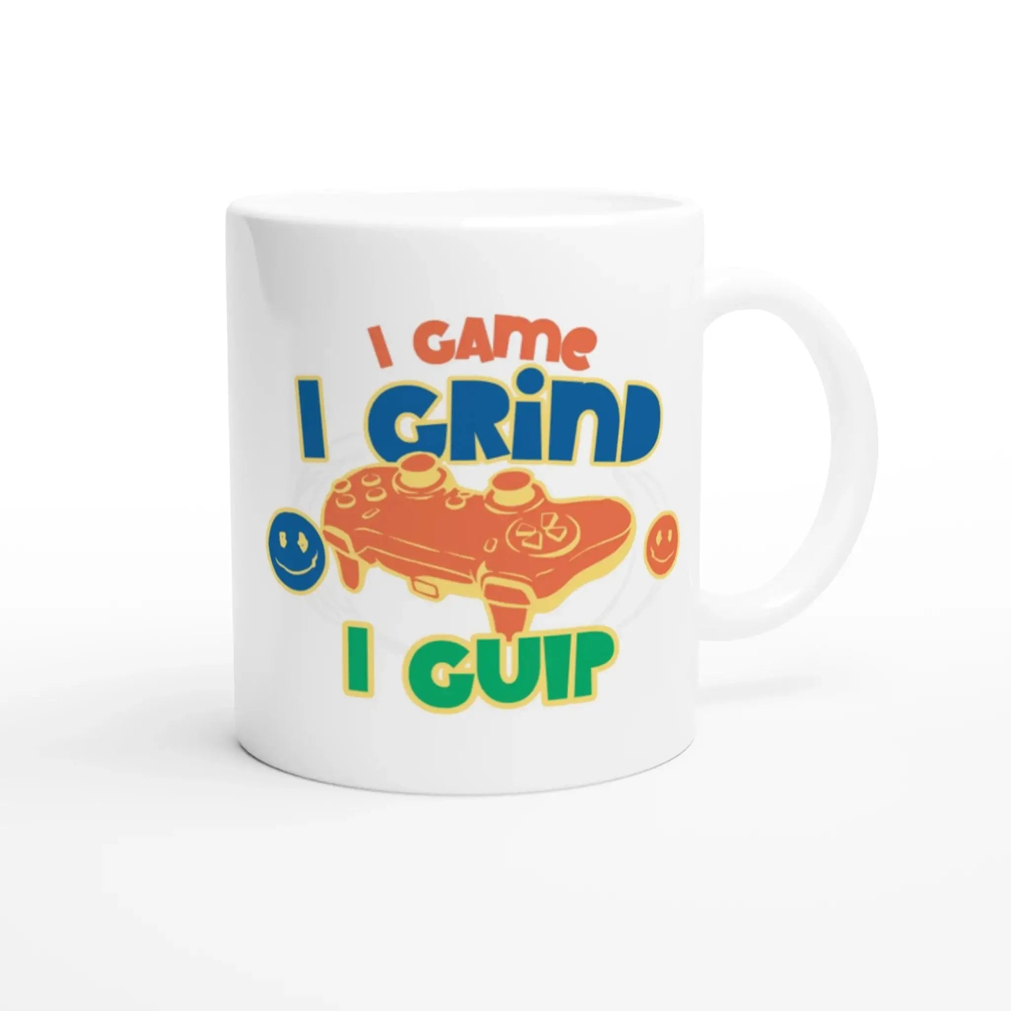 White 11oz Ceramic Mug - Mood In A Mug
