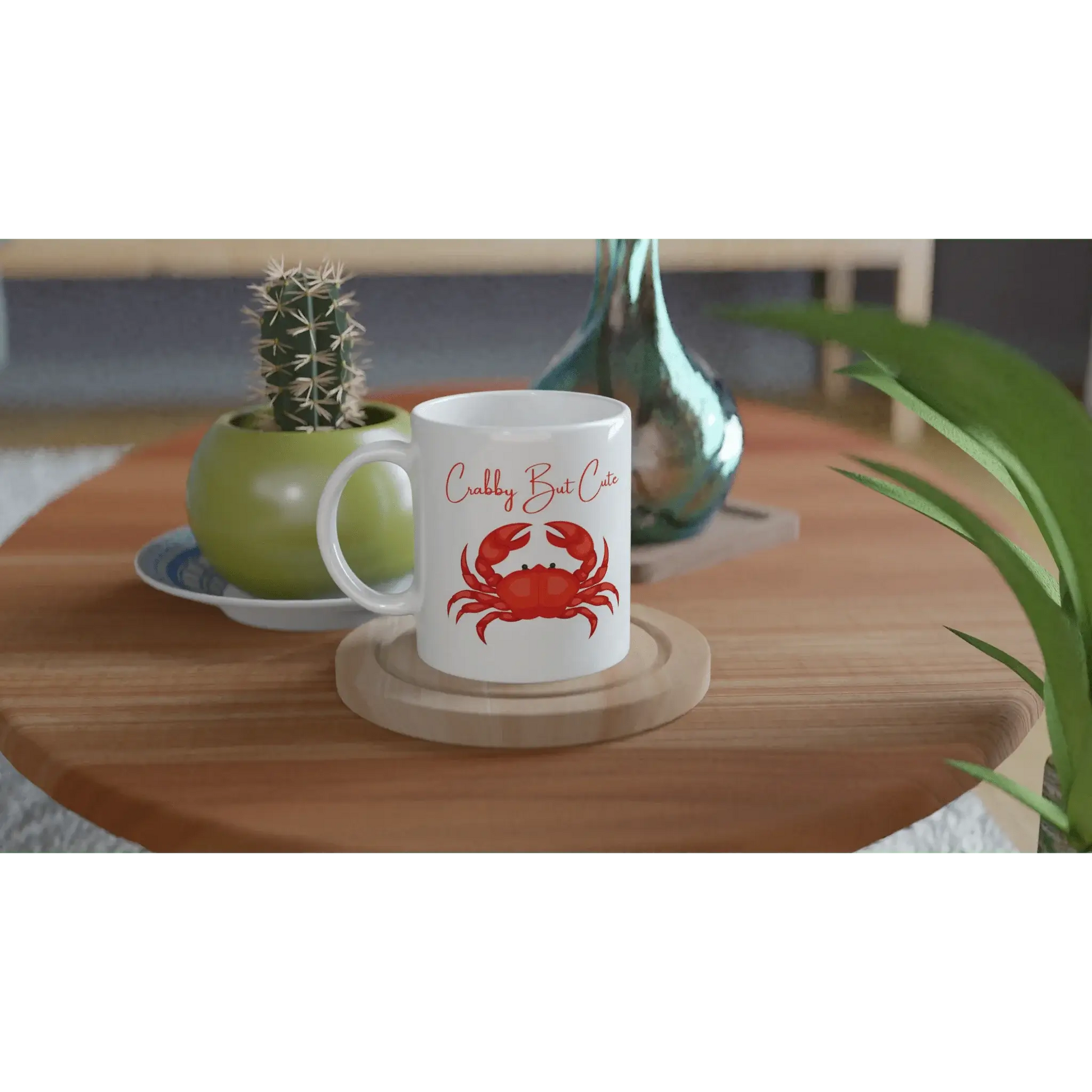 White 11oz Ceramic Mug - Mood In A Mug