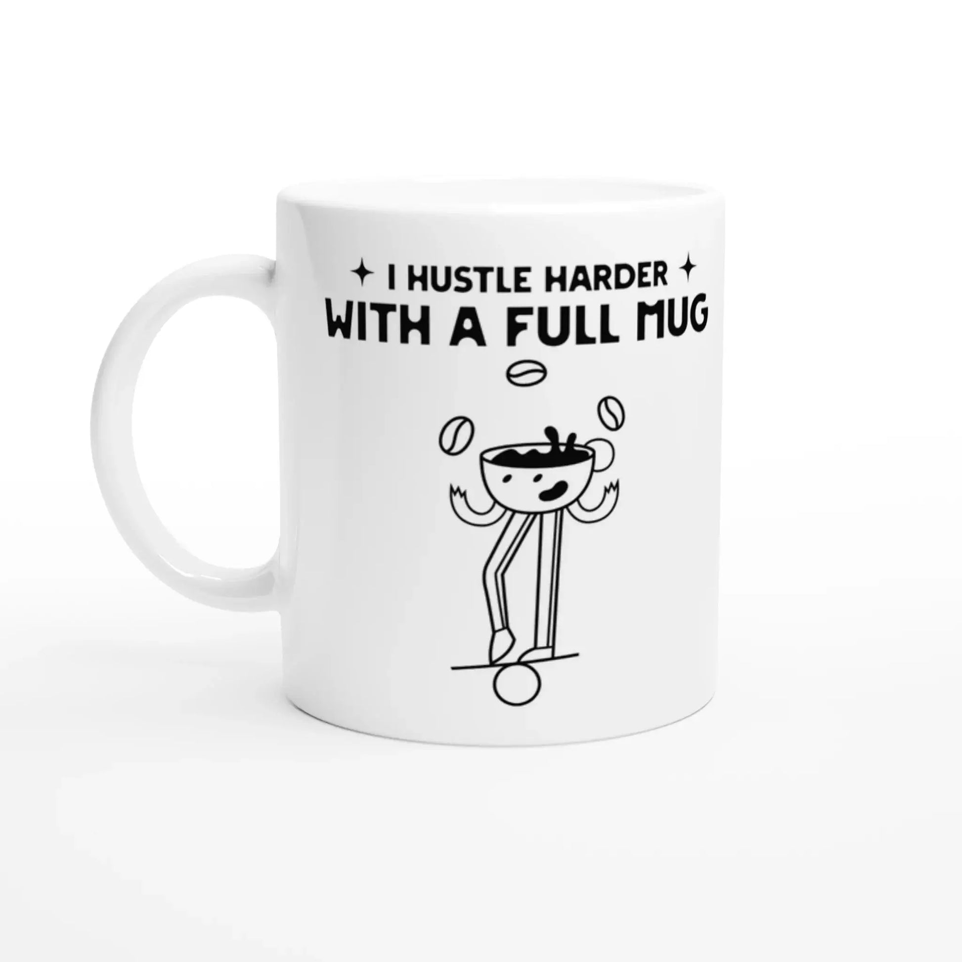 White 11oz Ceramic Mug - Mood In A Mug
