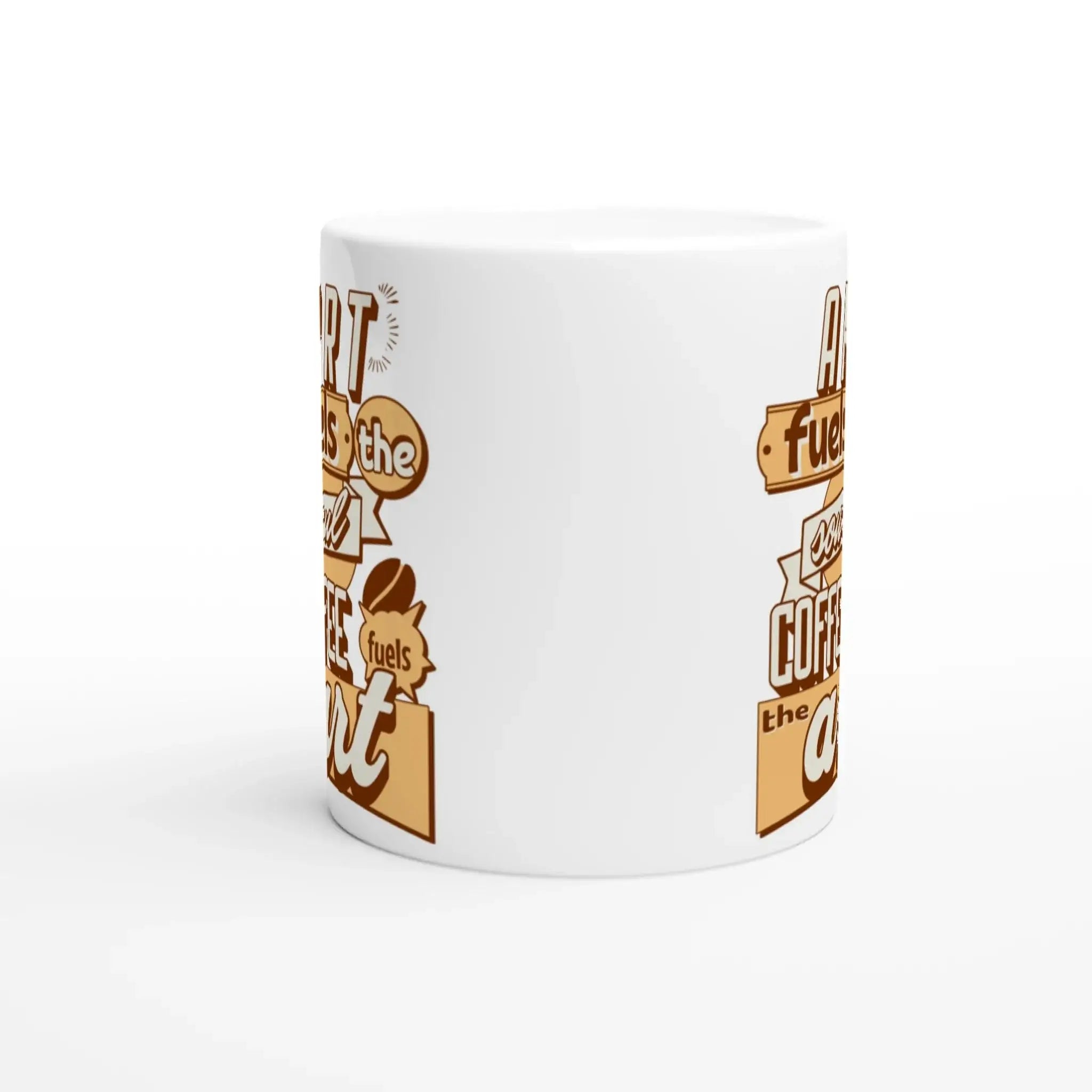 White 11oz Ceramic Mug - Mood In A Mug