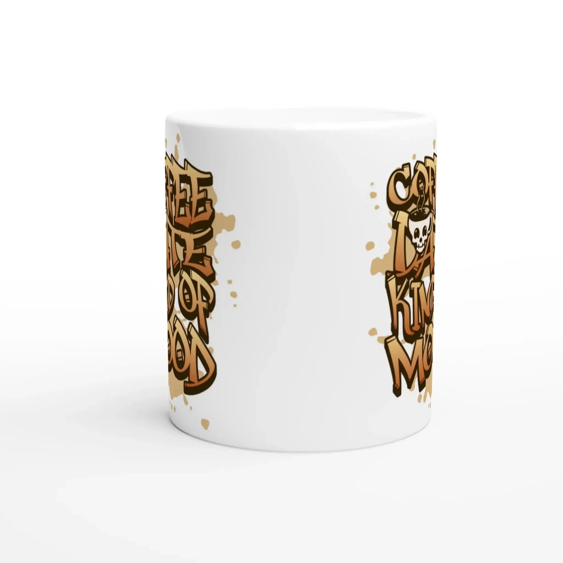 White 11oz Ceramic Mug - Mood In A Mug
