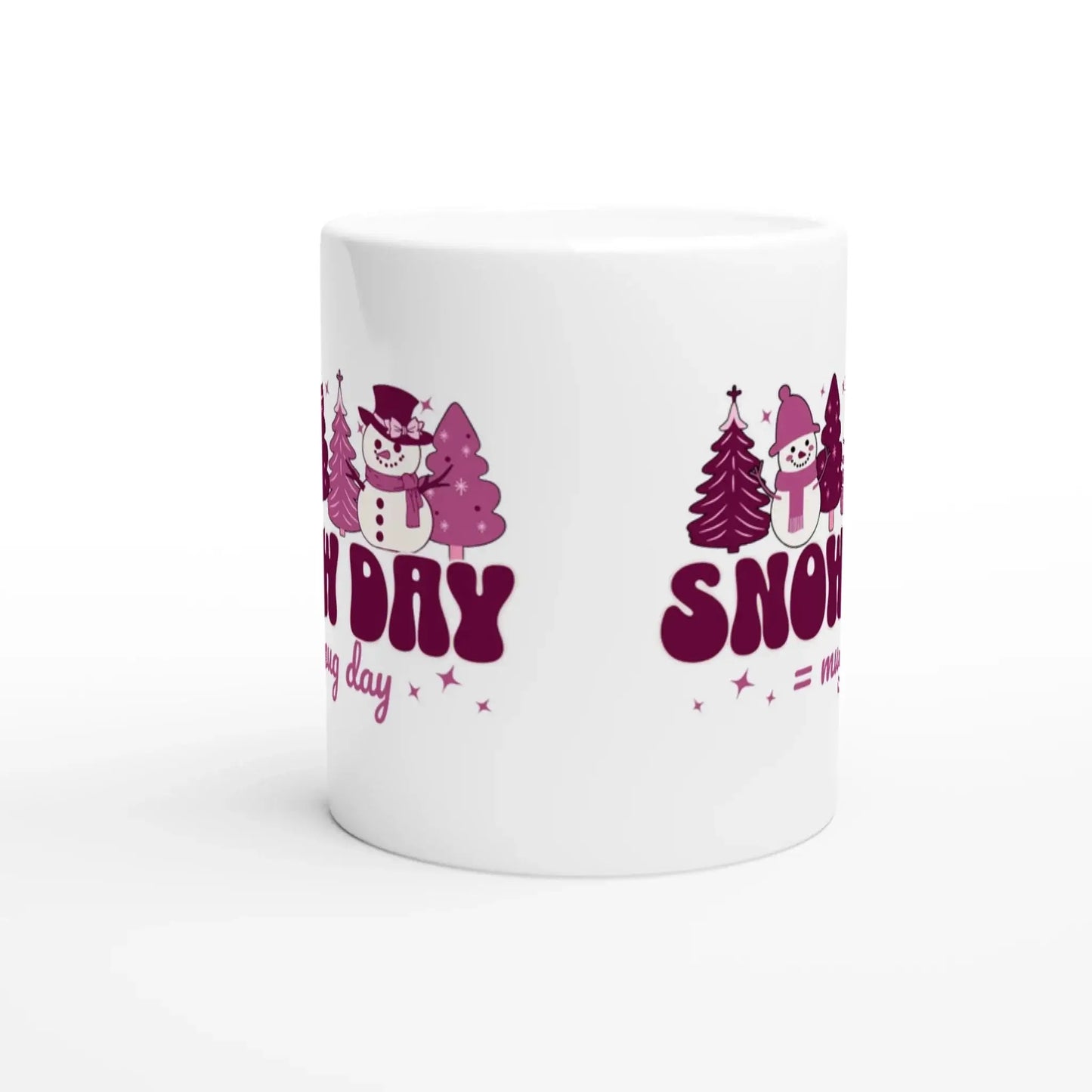 White 11oz Ceramic Mug - Mood In A Mug