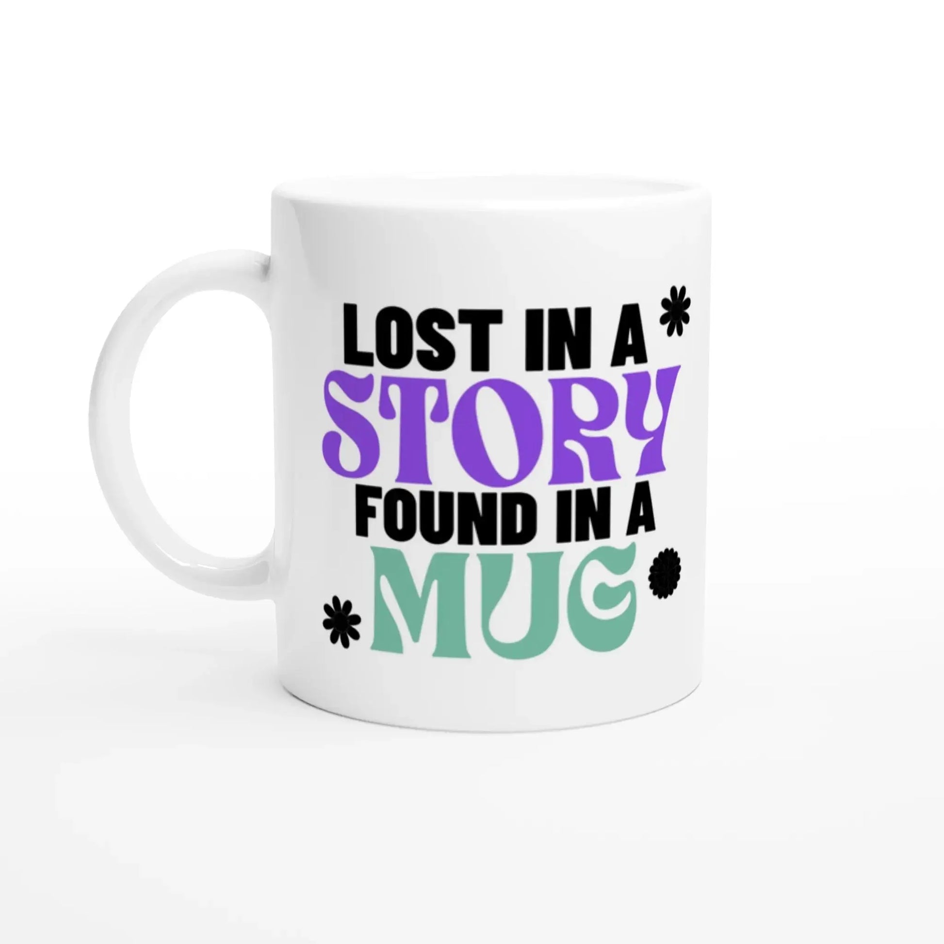 White 11oz Ceramic Mug - Mood In A Mug