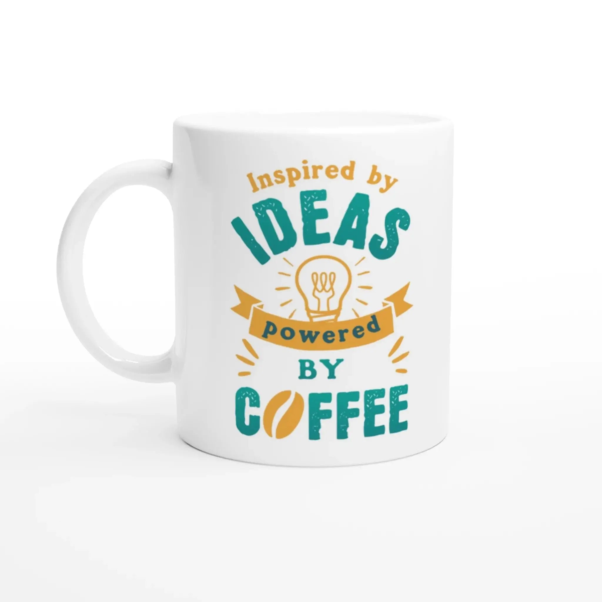 White 11oz Ceramic Mug - Mood In A Mug