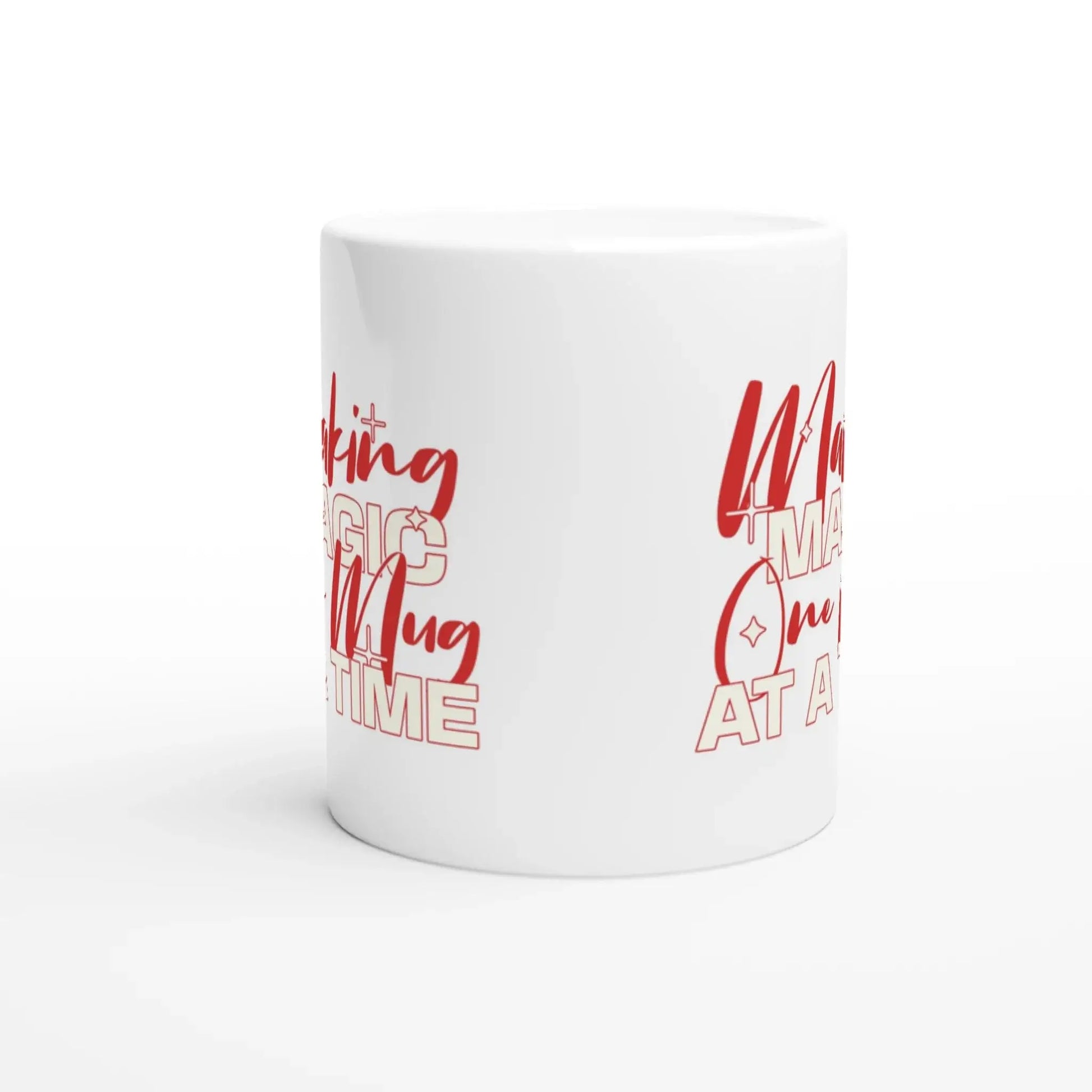 White 11oz Ceramic Mug - Mood In A Mug