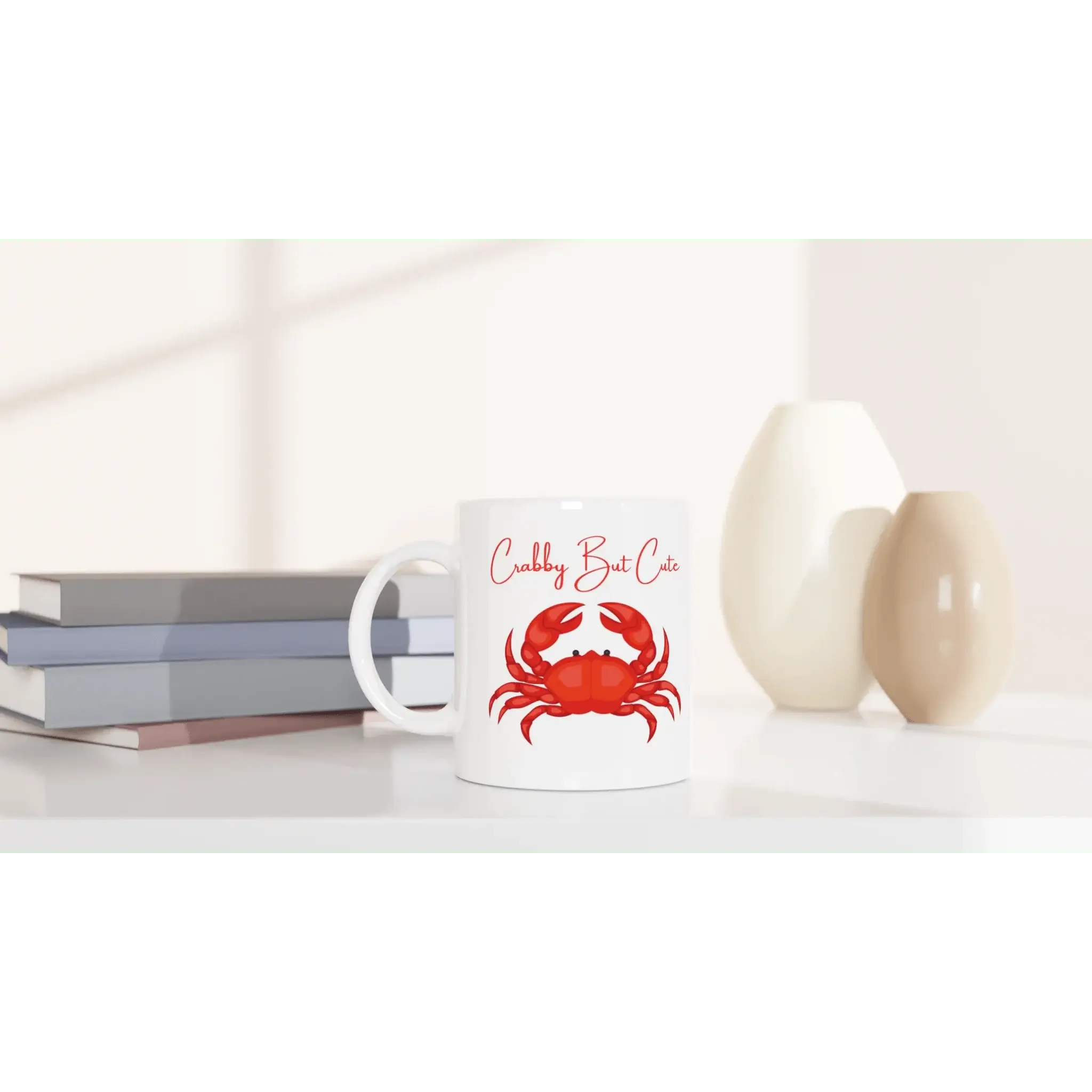 White 11oz Ceramic Mug - Mood In A Mug