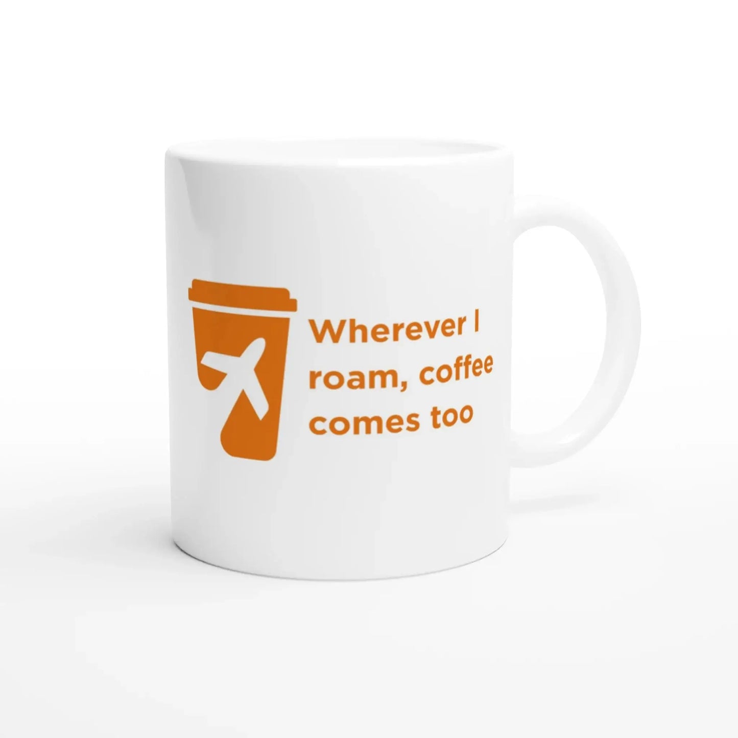 White 11oz Ceramic Mug - Mood In A Mug