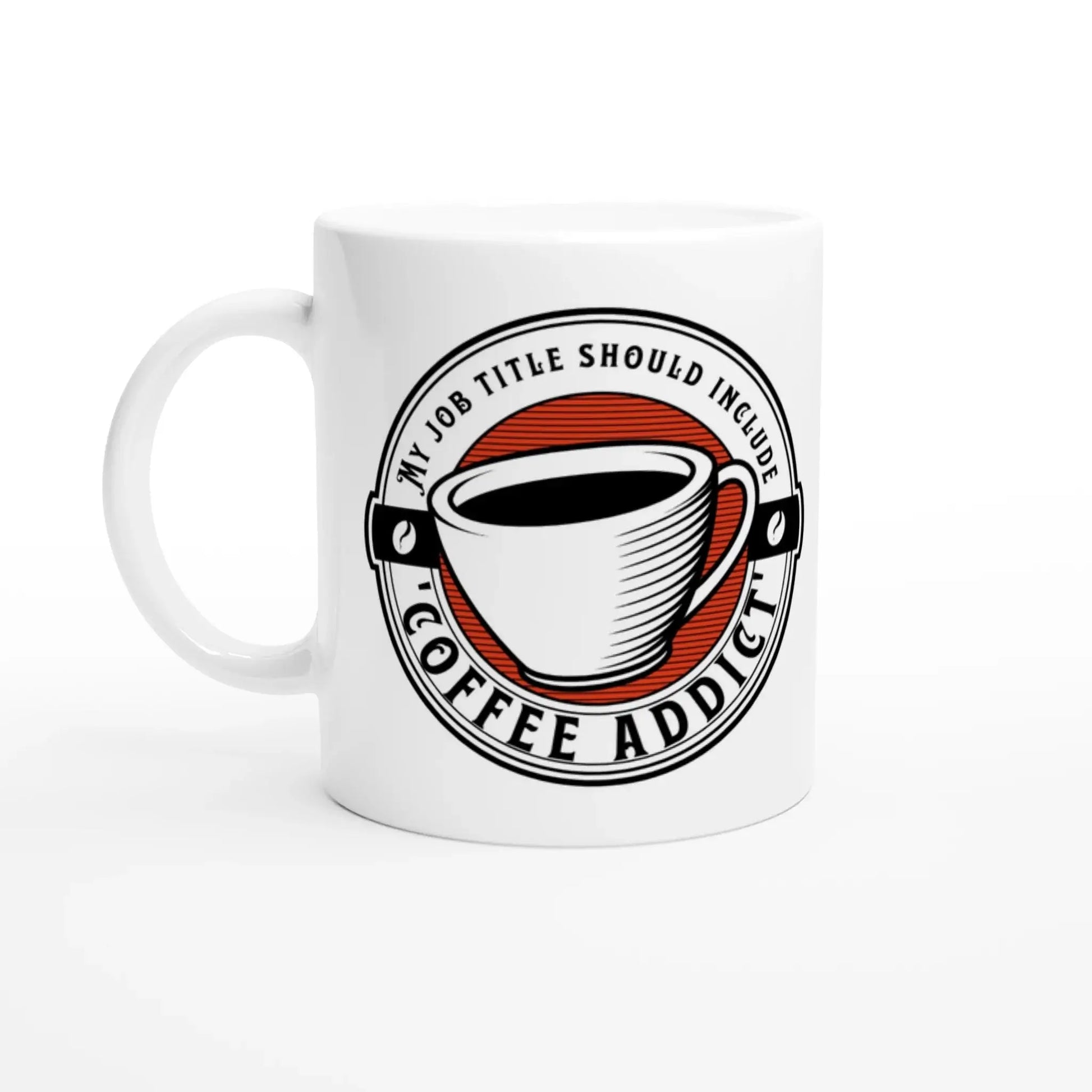 White 11oz Ceramic Mug - Mood In A Mug