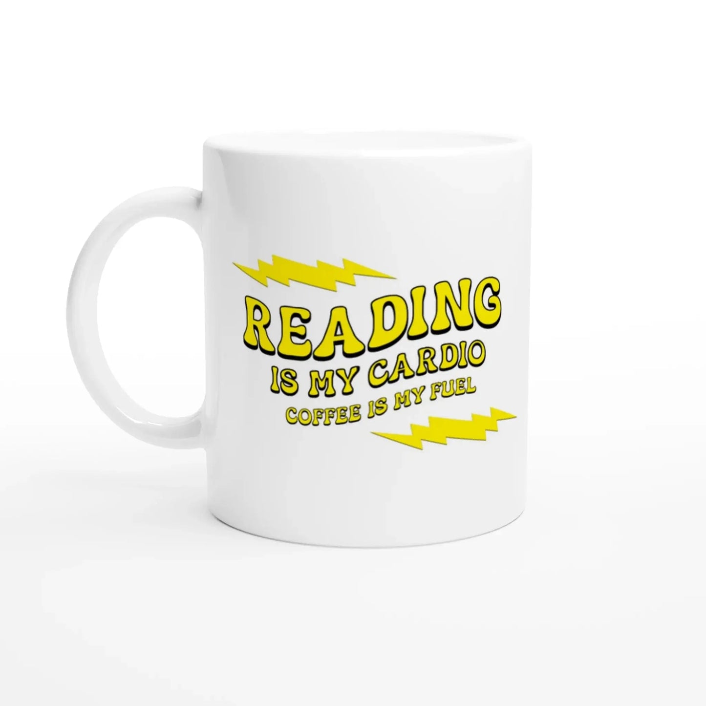 White 11oz Ceramic Mug - Mood In A Mug