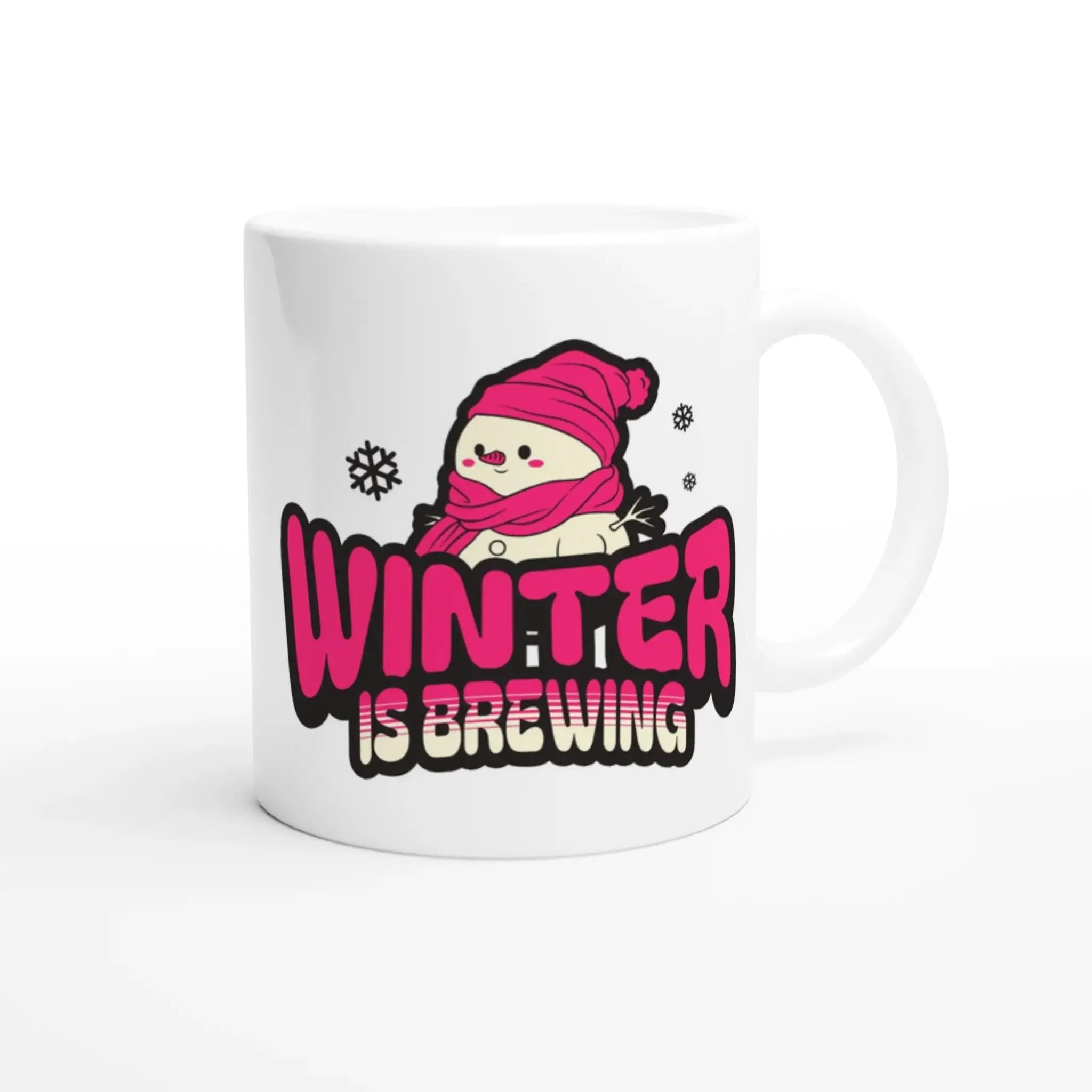 White 11oz Ceramic Mug - Mood In A Mug