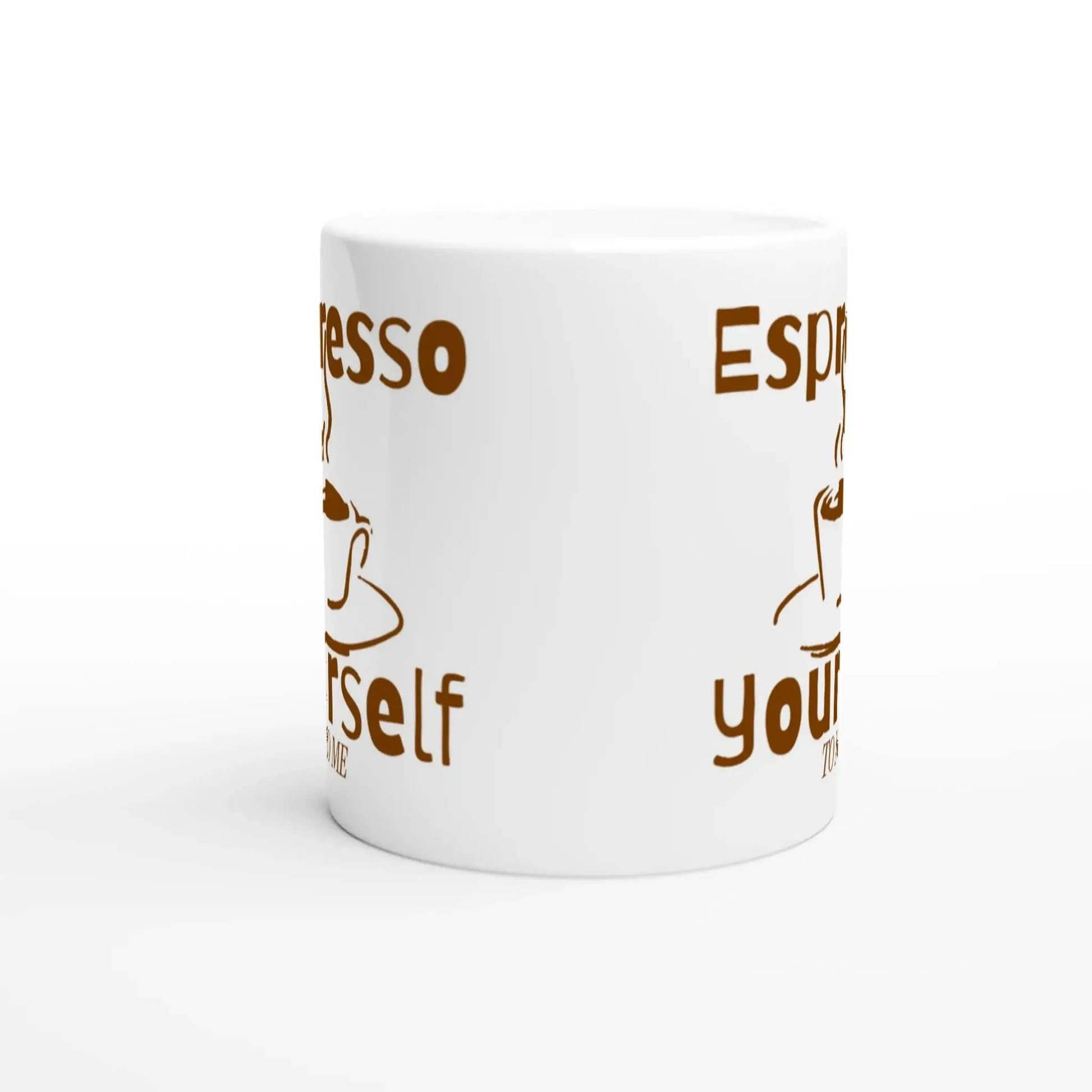 White 11oz Ceramic Mug - Mood In A Mug