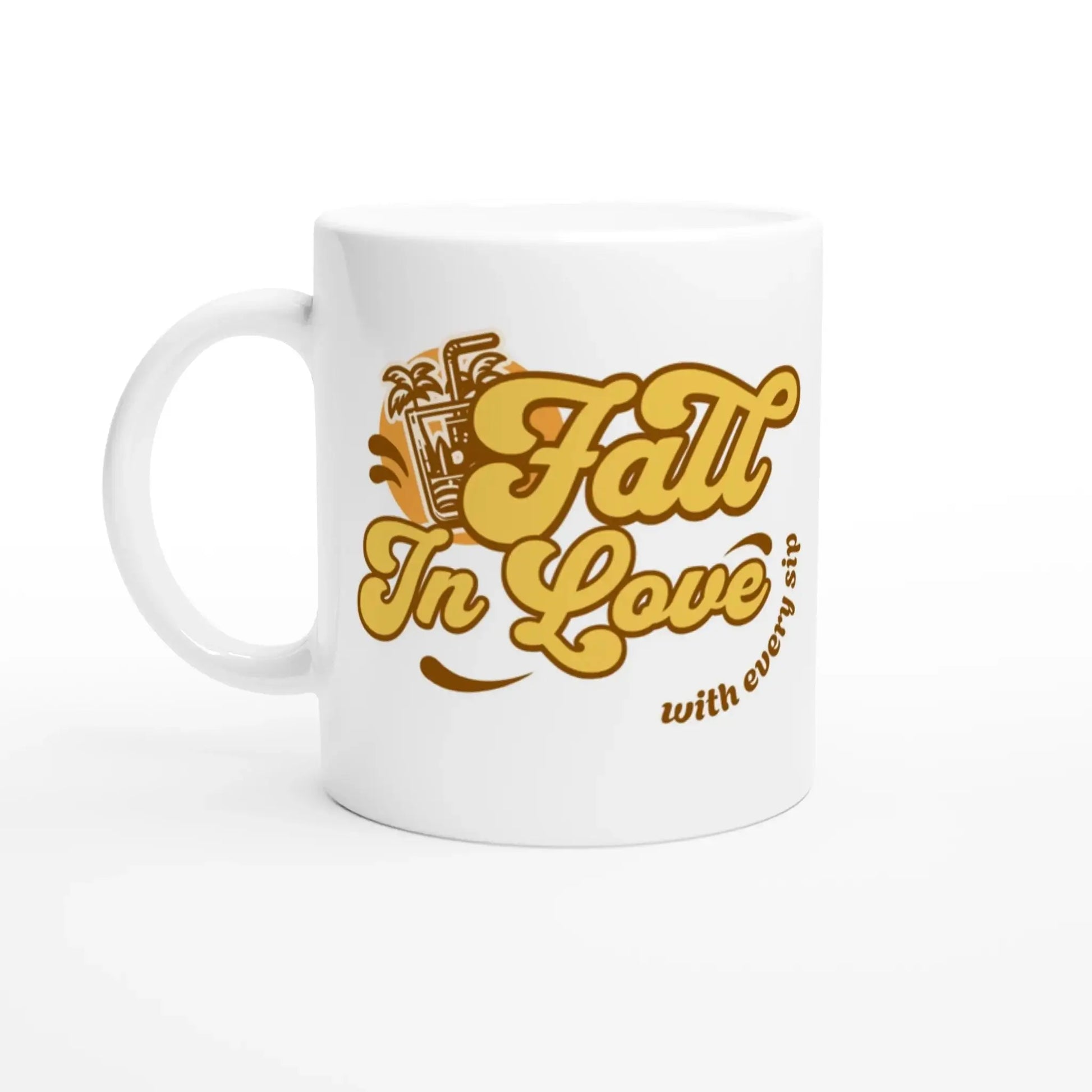 White 11oz Ceramic Mug - Mood In A Mug