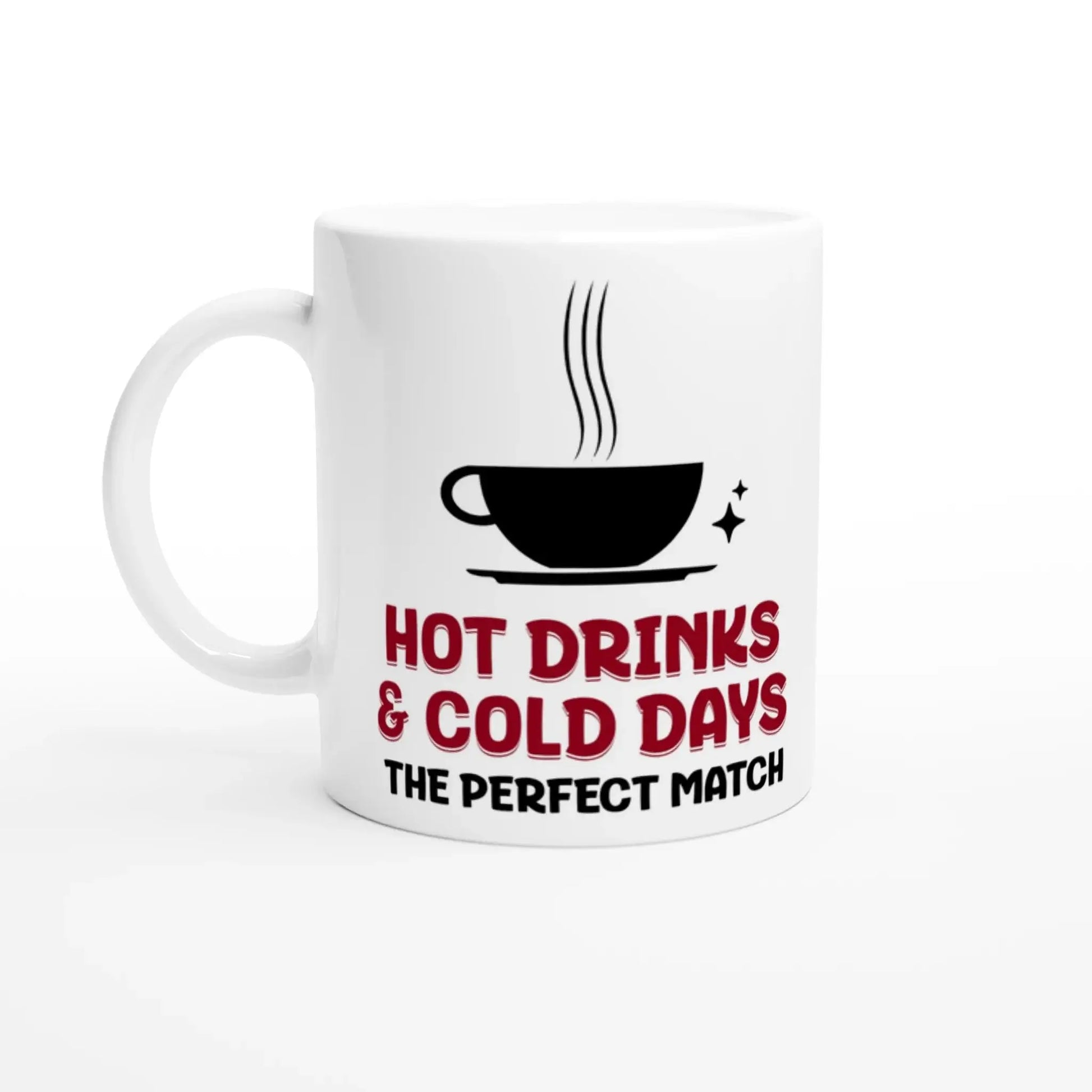 White 11oz Ceramic Mug - Mood In A Mug
