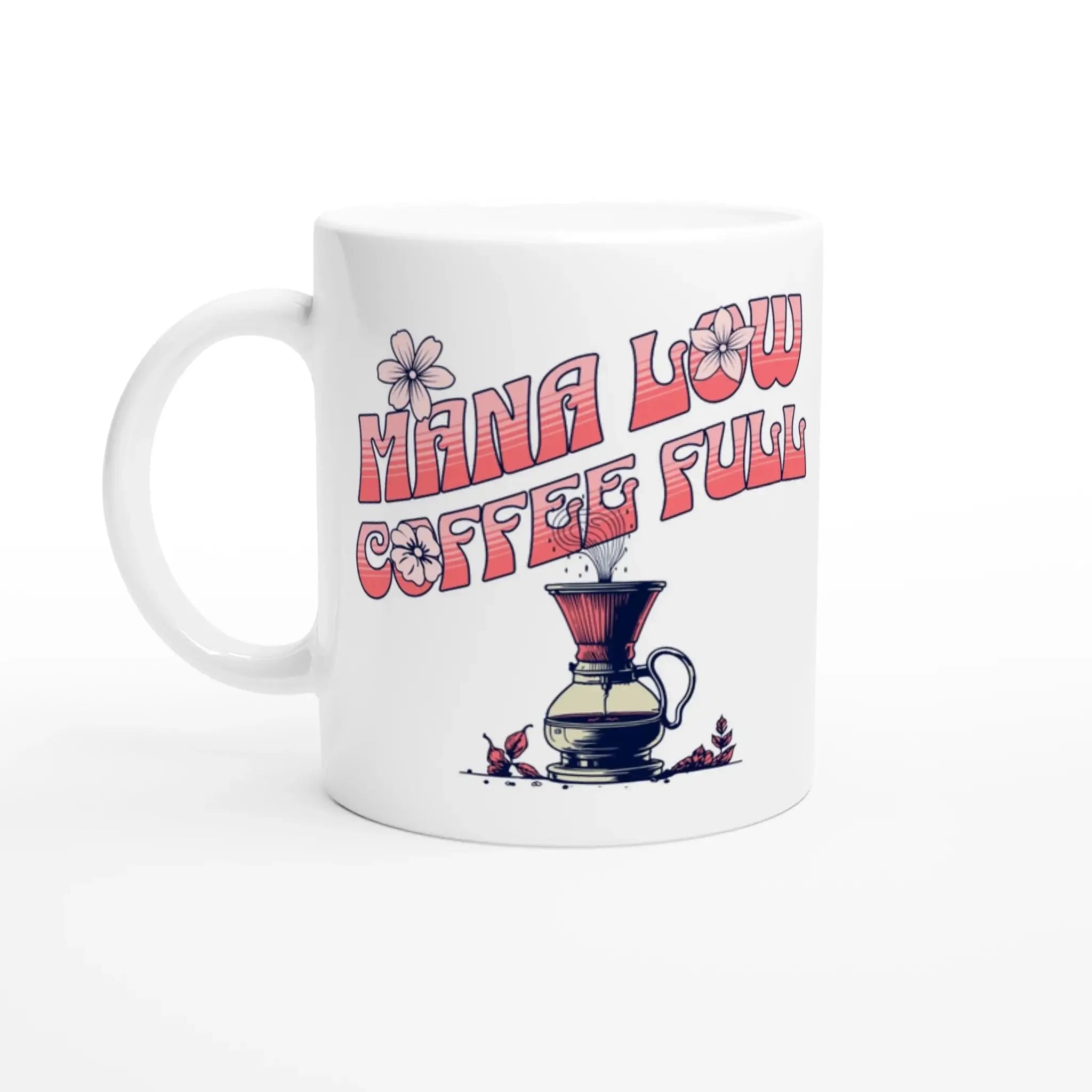 White 11oz Ceramic Mug - Mood In A Mug