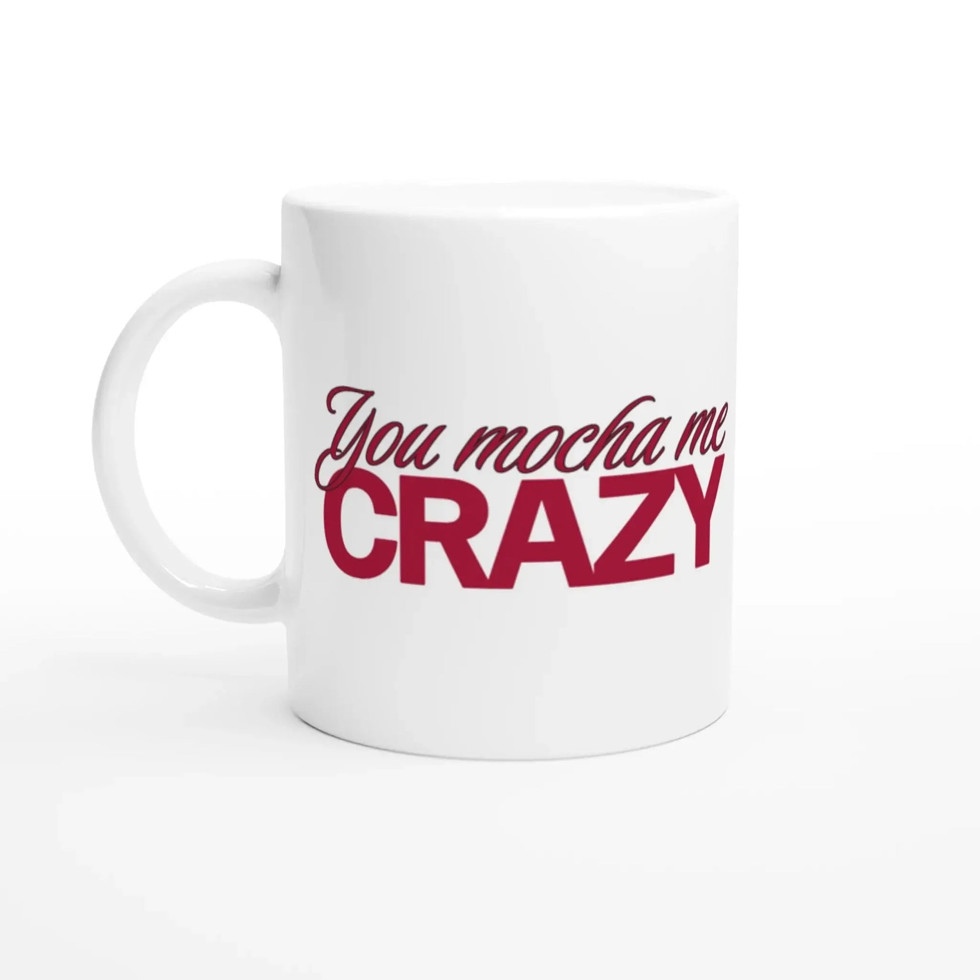 White 11oz Ceramic Mug - Mood In A Mug