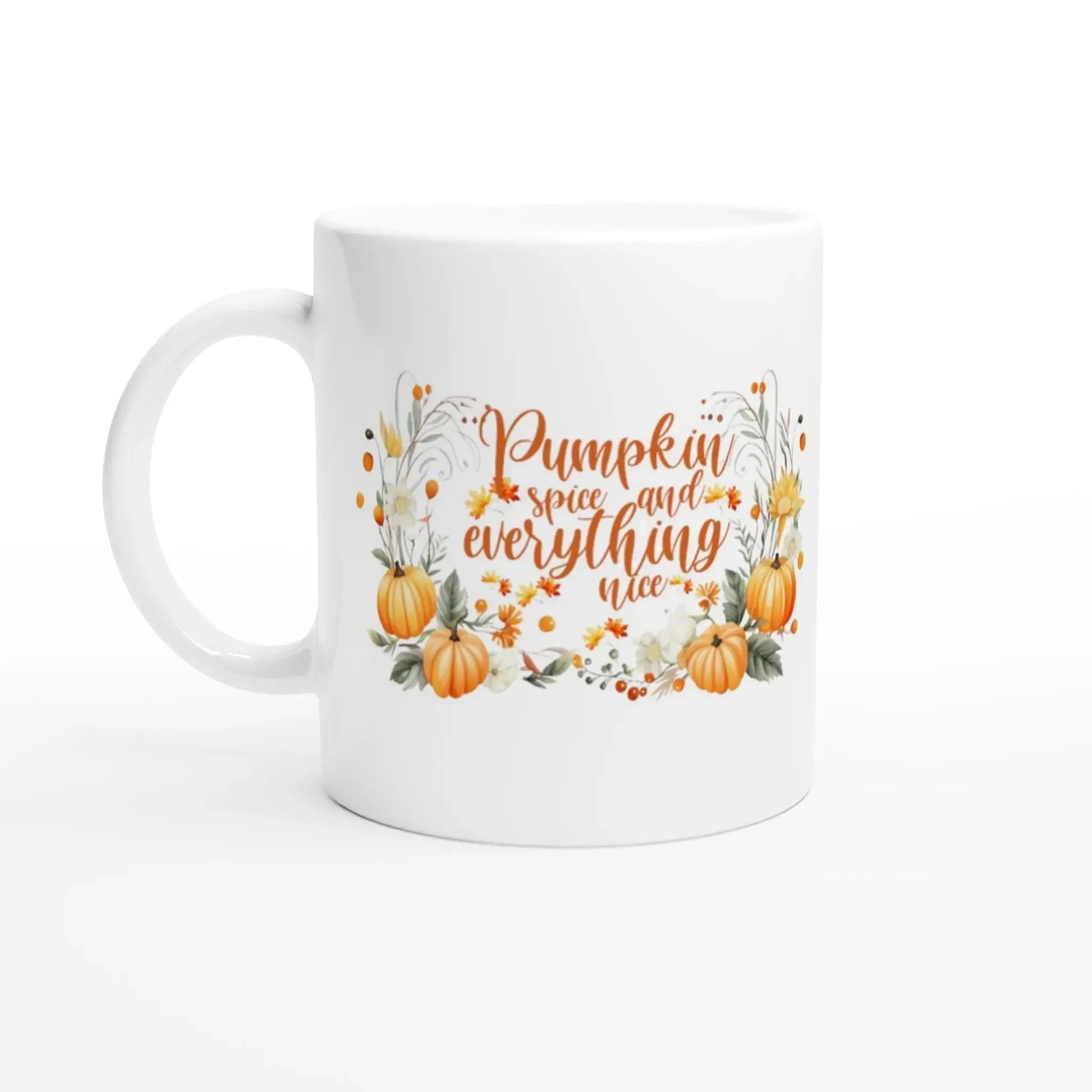 White 11oz Ceramic Mug - Mood In A Mug