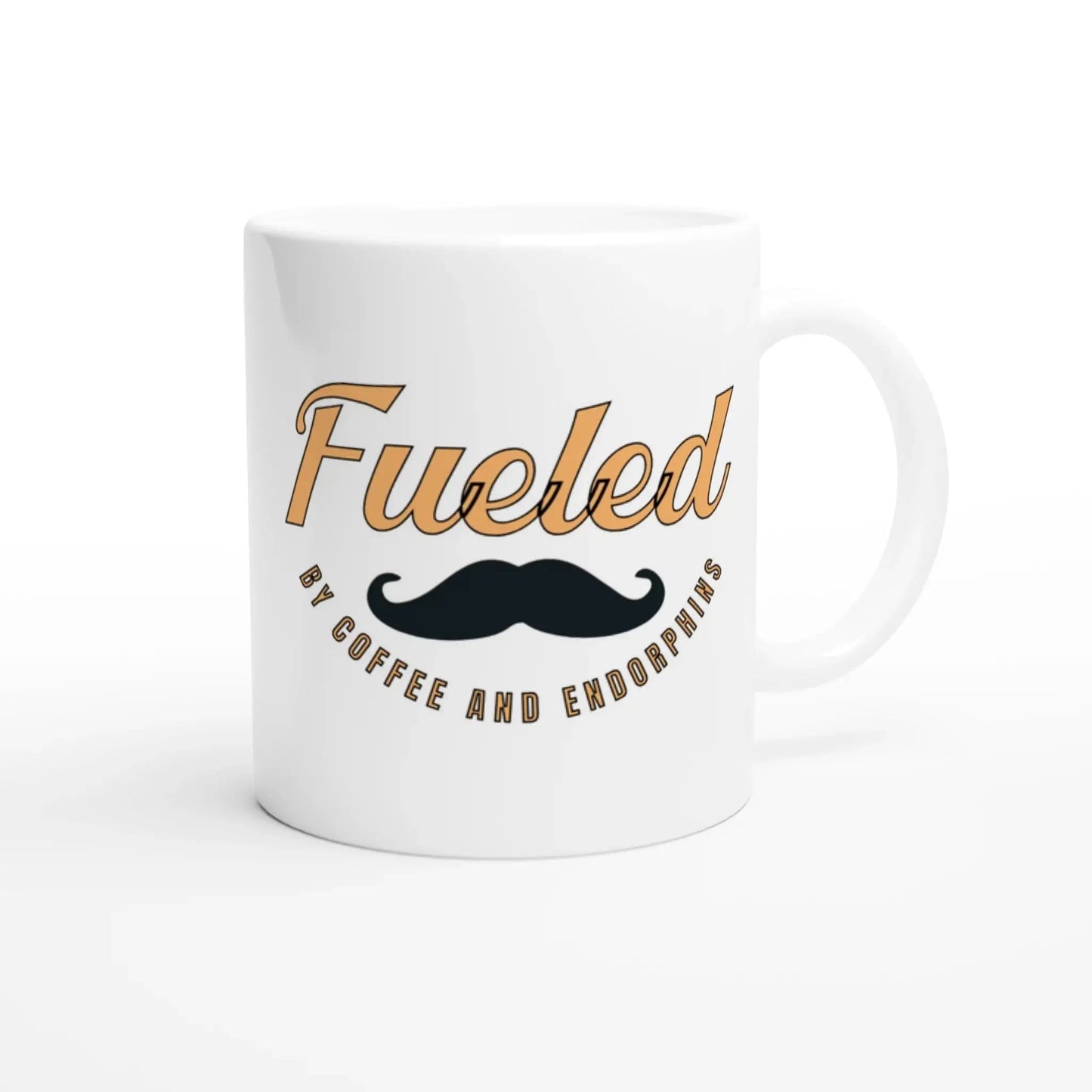 White 11oz Ceramic Mug - Mood In A Mug