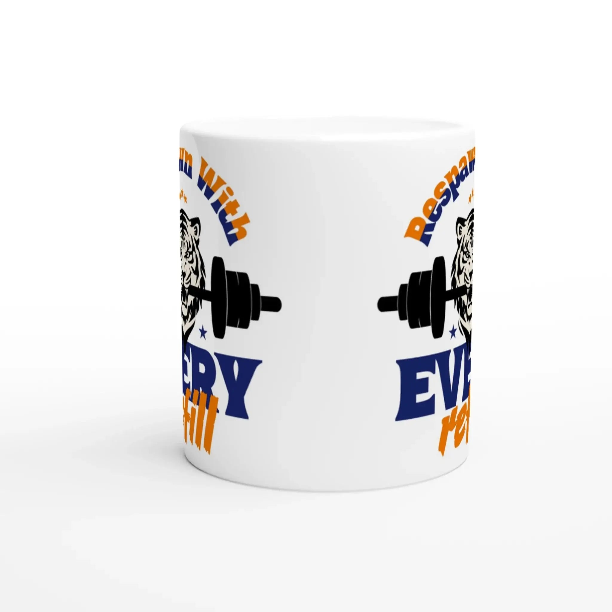 White 11oz Ceramic Mug - Mood In A Mug