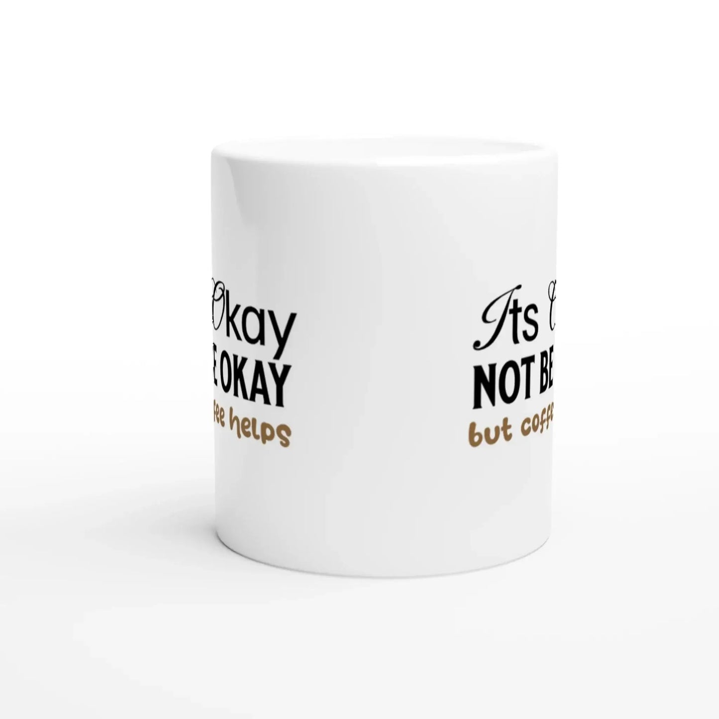 White 11oz Ceramic Mug - Mood In A Mug