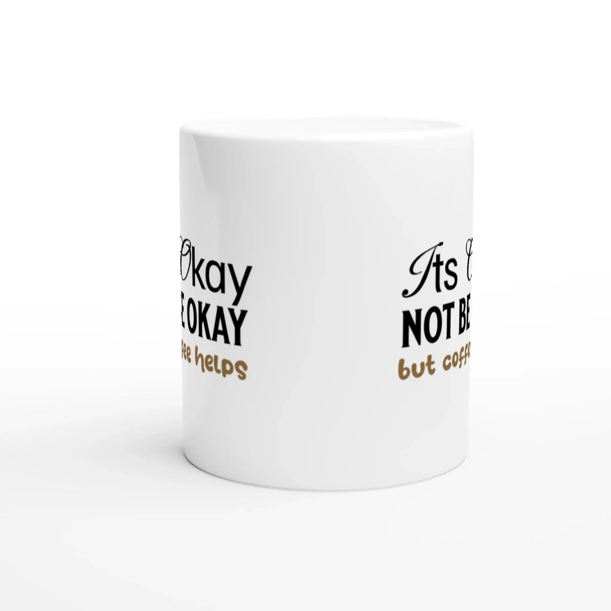 White 11oz Ceramic Mug - Mood In A Mug