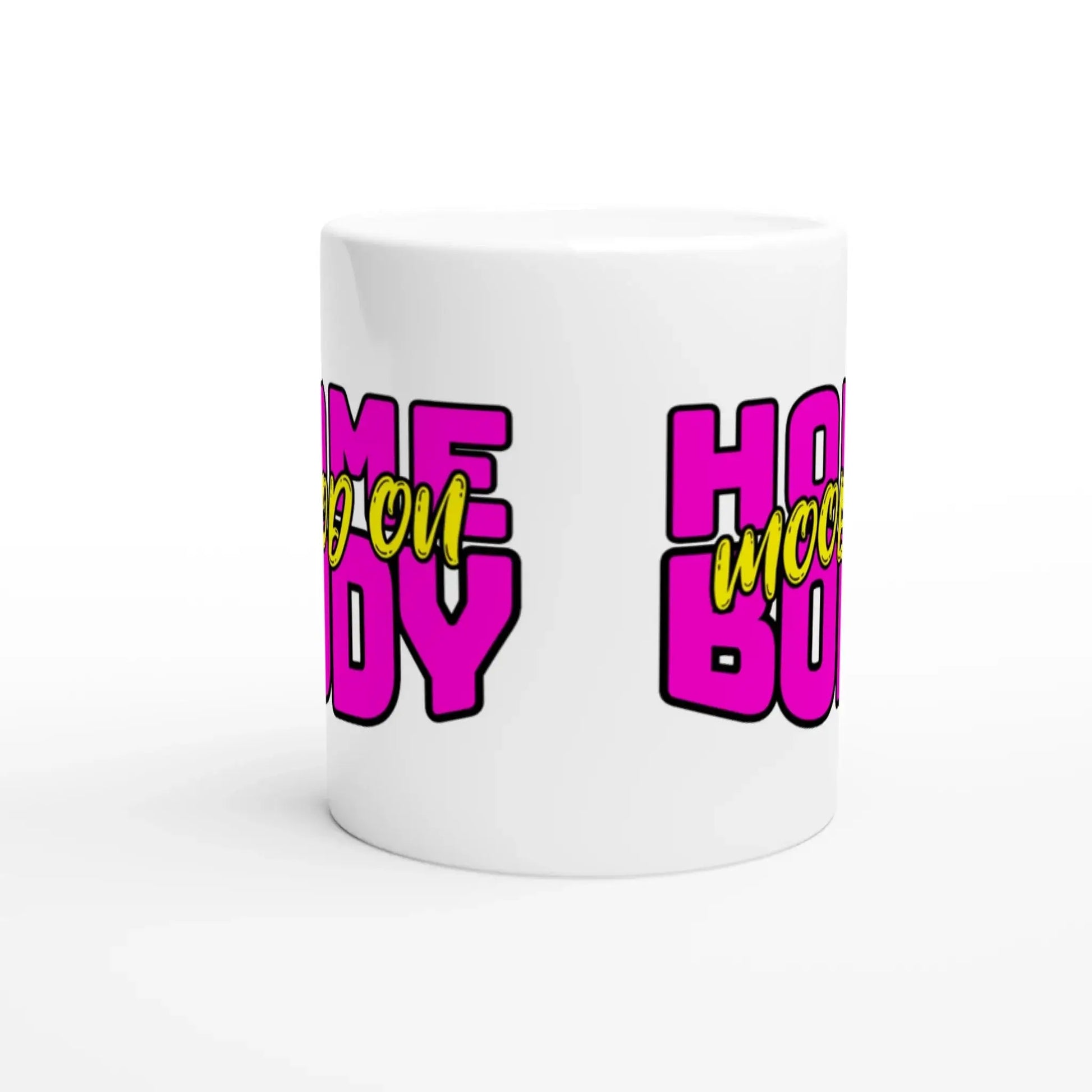 White 11oz Ceramic Mug - Mood In A Mug
