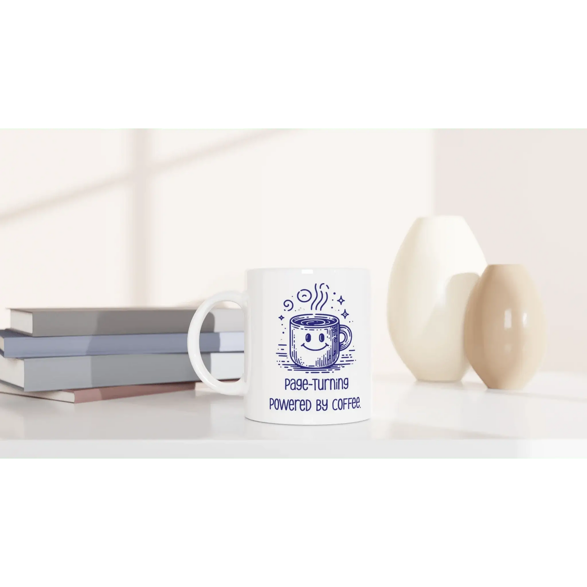 White 11oz Ceramic Mug - Mood In A Mug
