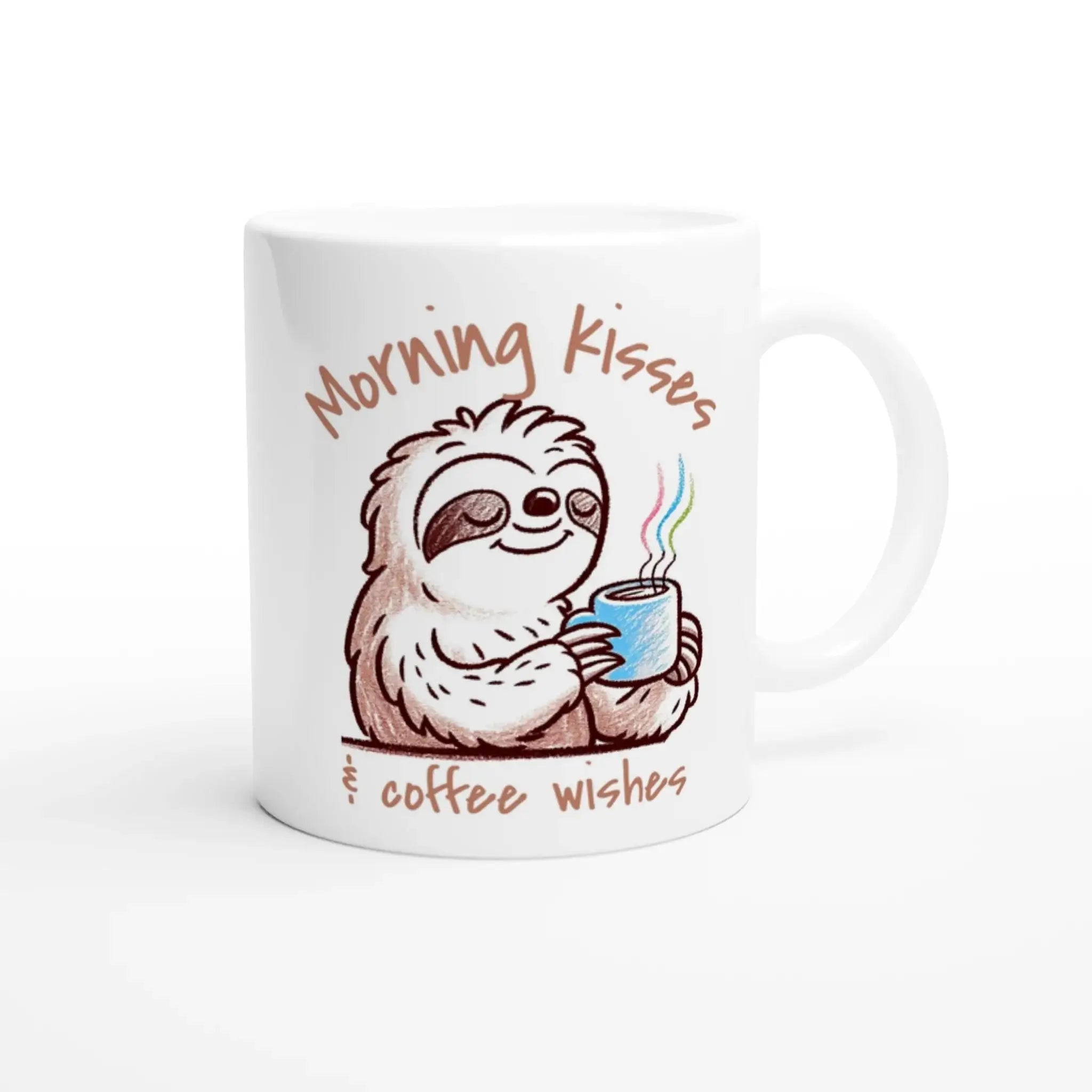 White 11oz Ceramic Mug - Mood In A Mug