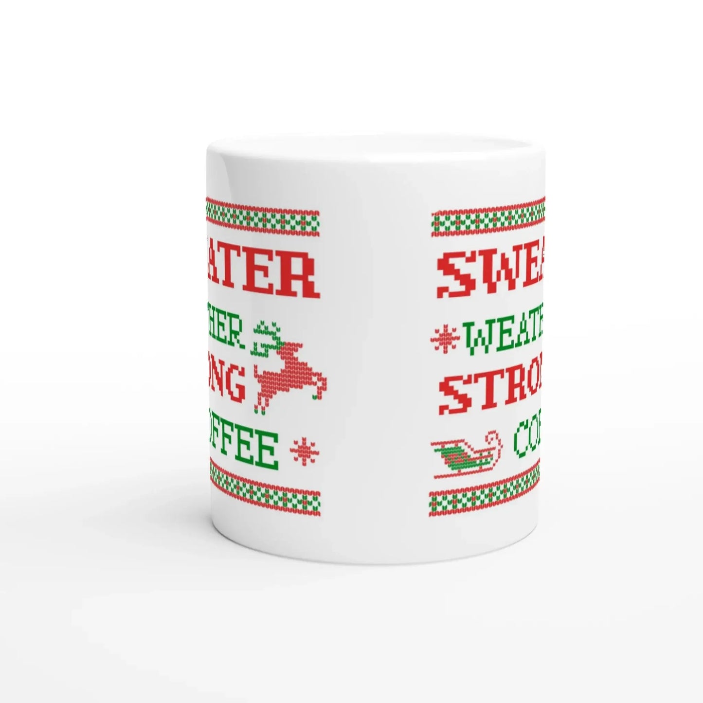 White 11oz Ceramic Mug - Mood In A Mug