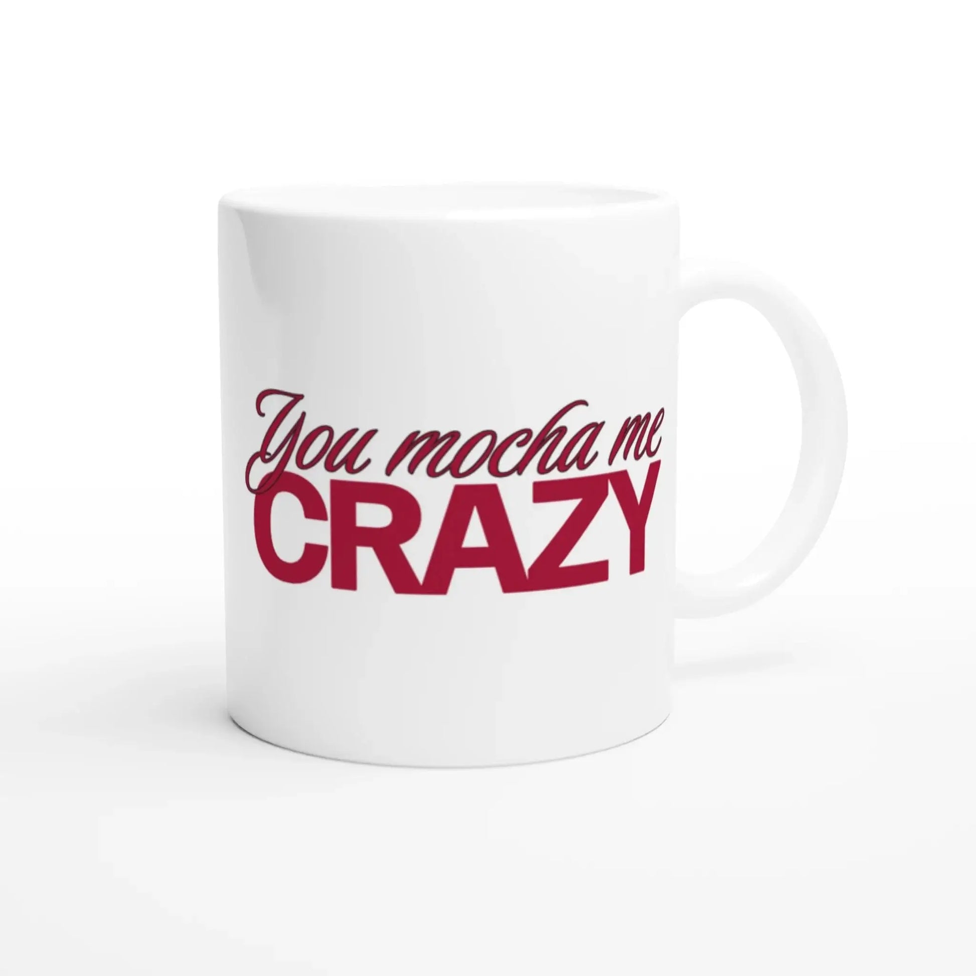 White 11oz Ceramic Mug - Mood In A Mug