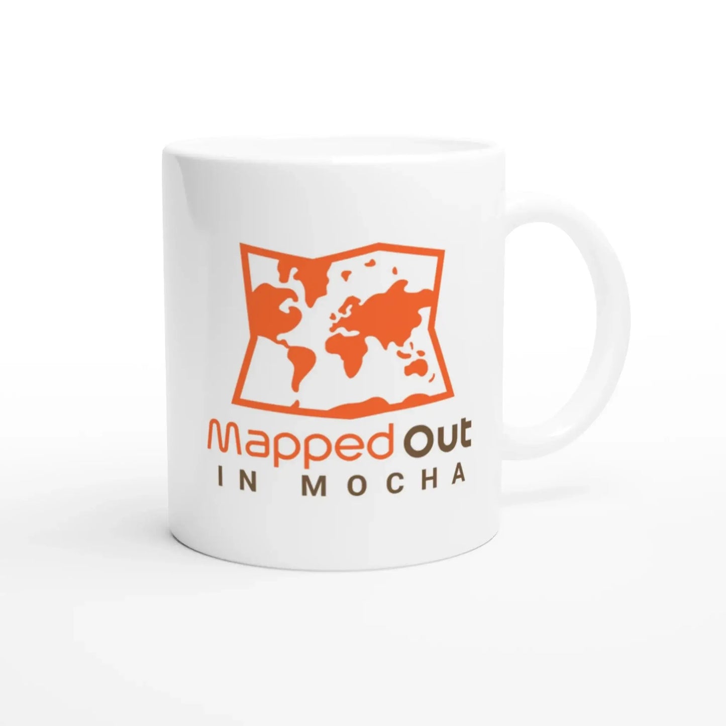 White 11oz Ceramic Mug - Mood In A Mug